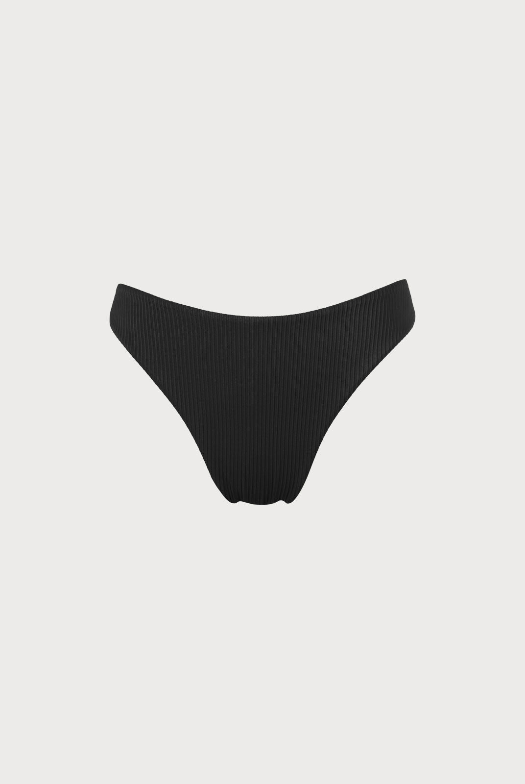 Black Low Waisted Bikini Bottom Sustainable Bikinis - BERLOOK
