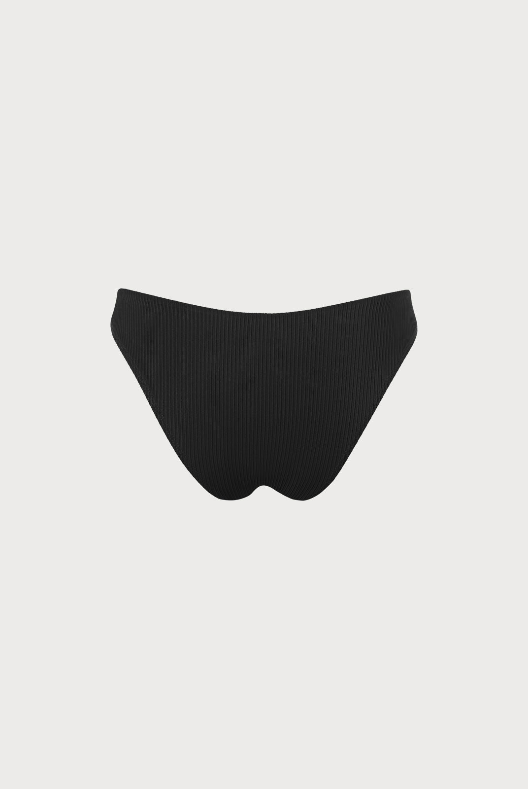 Black Low Waisted Bikini Bottom Sustainable Bikinis - BERLOOK
