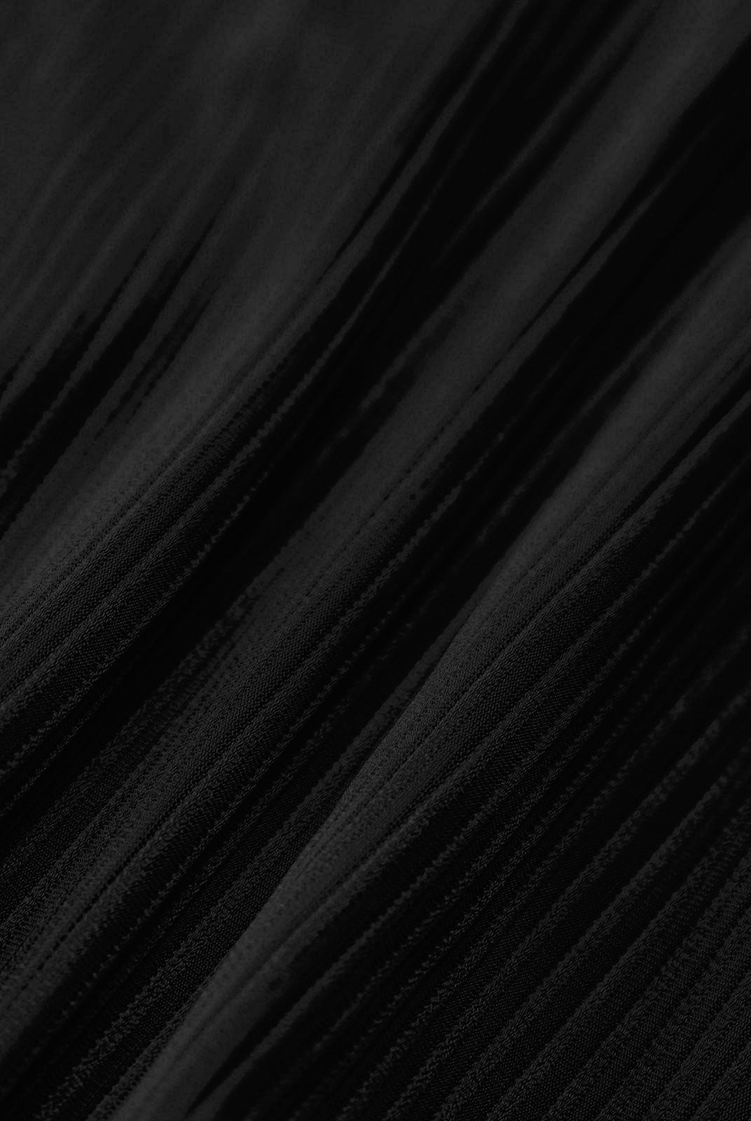 Black Twist Backless Bikini Top Sustainable Bikinis - BERLOOK