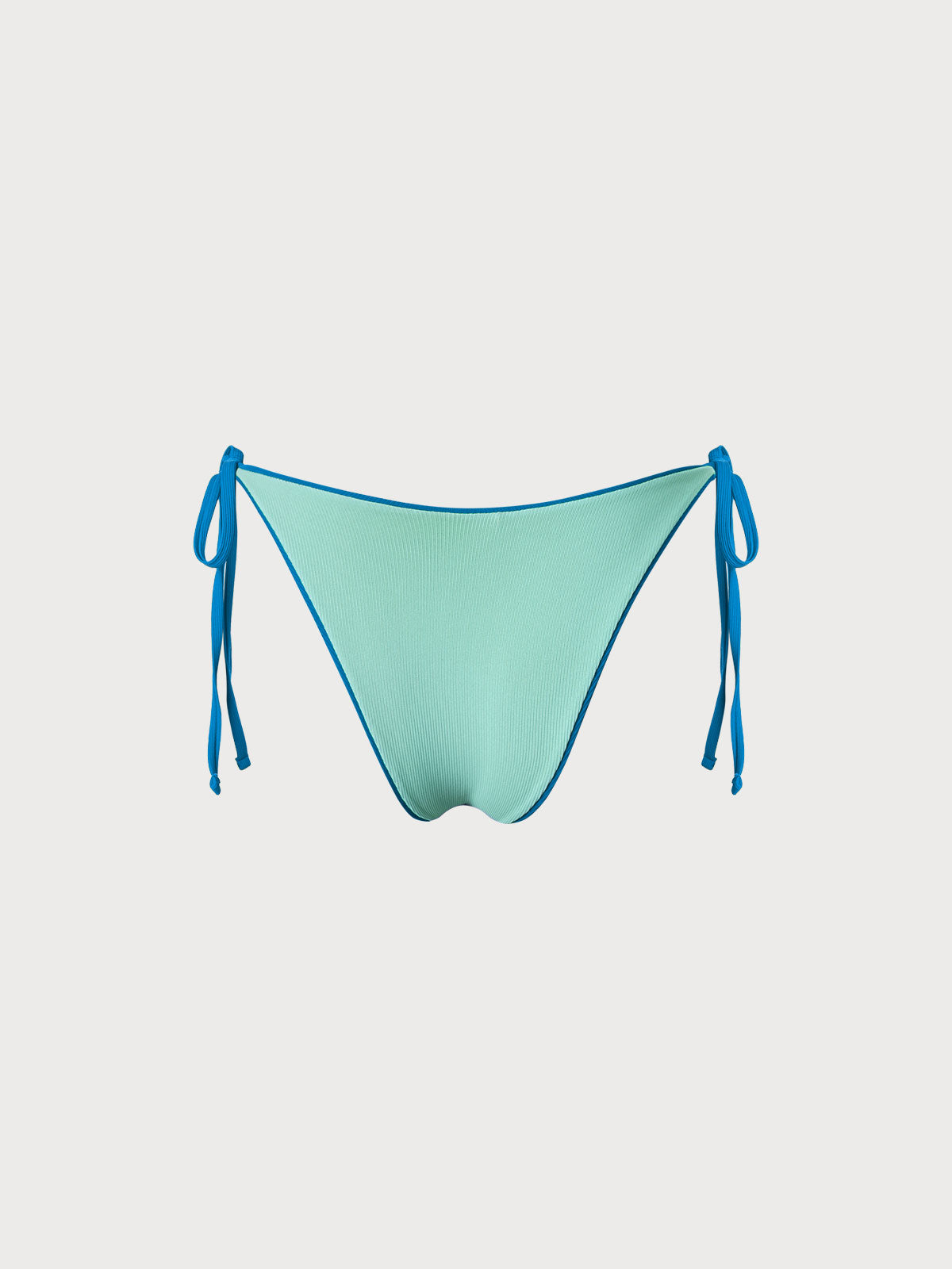 Blue Reversible Tie Bikini Bottom Sustainable Bikinis - BERLOOK