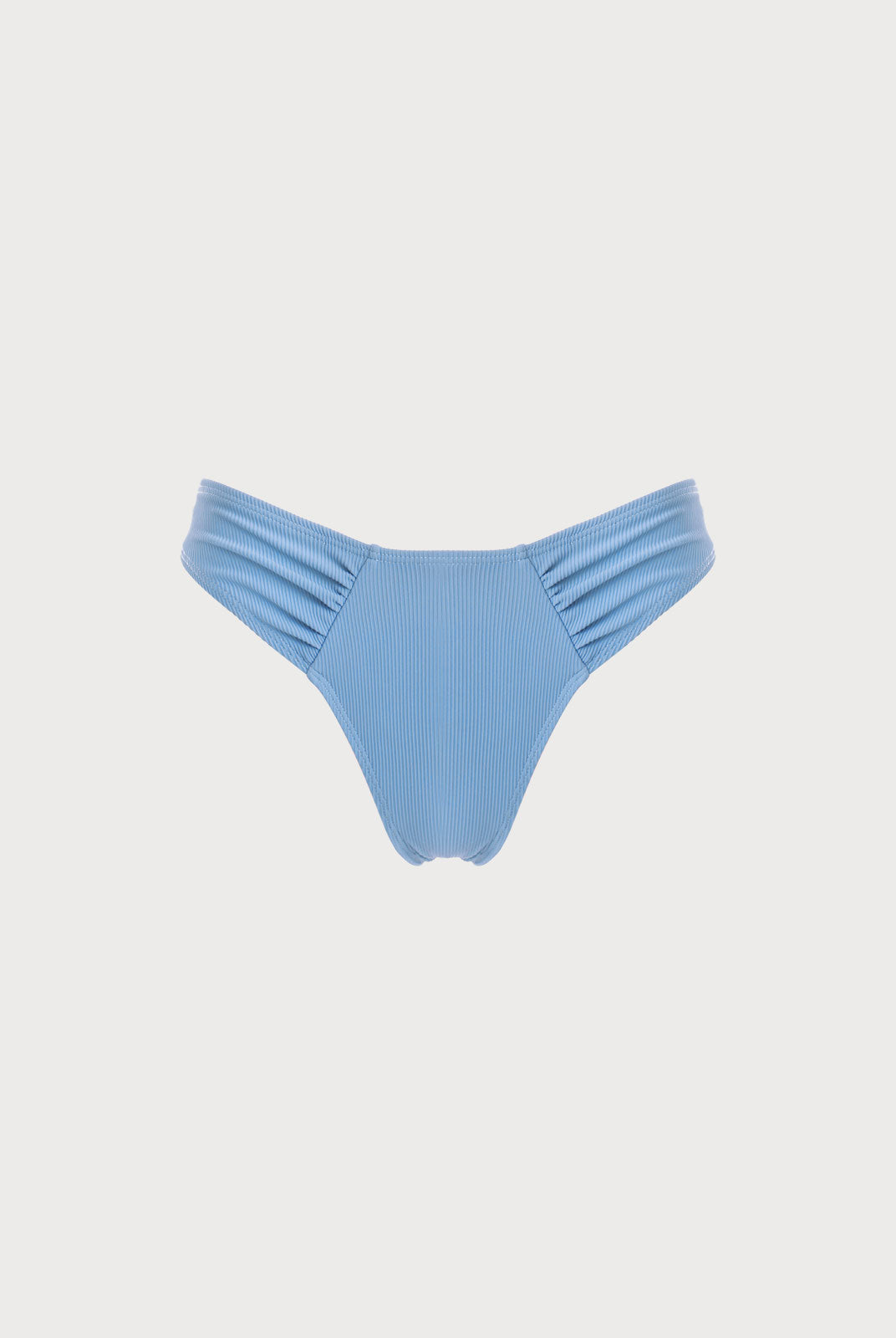 Blue Ruched Bikini Bottom Sustainable Bikinis - BERLOOK
