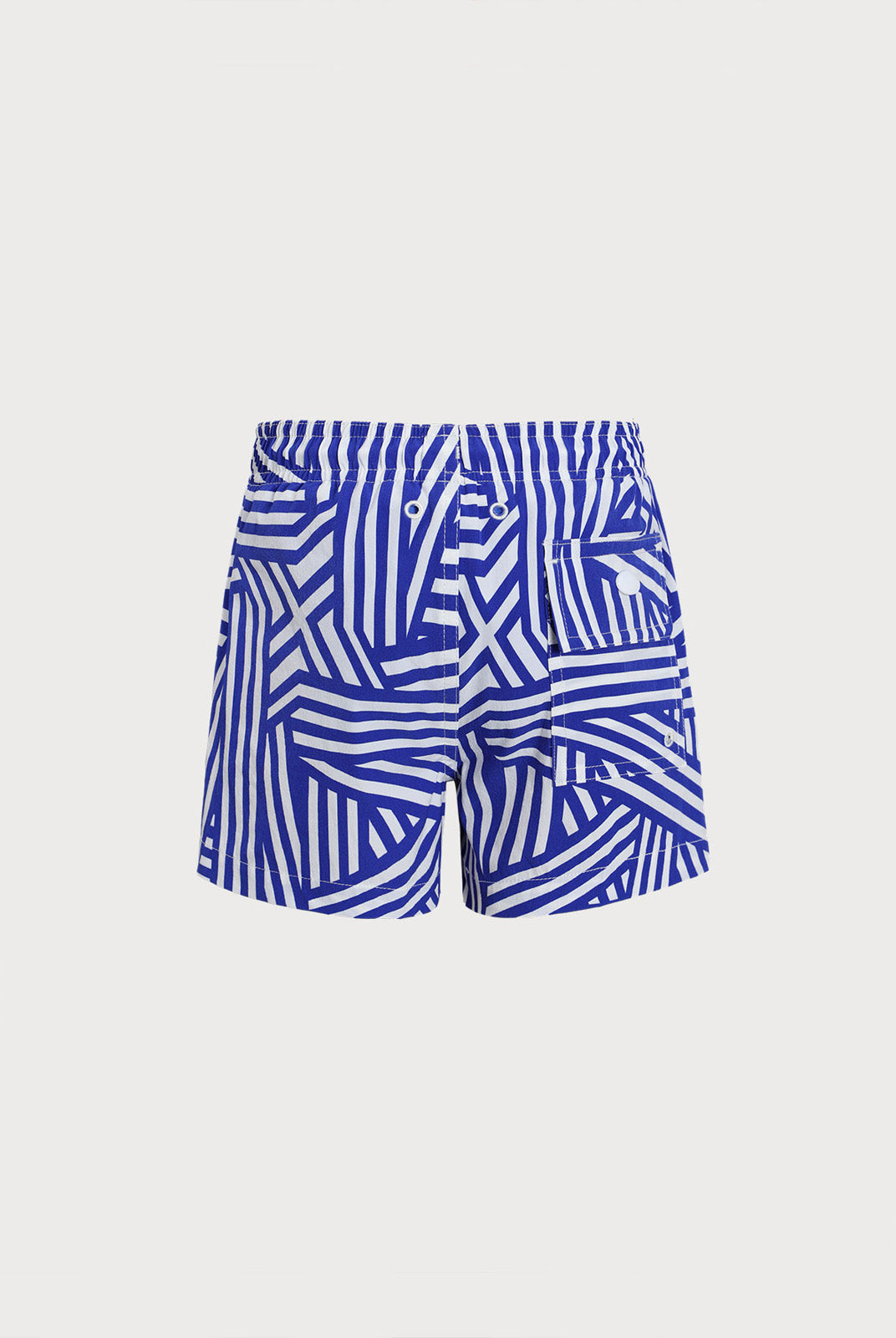 Boys' Woven Nail-Spandex Swim Shorts Sustainable Boys Clothing - BERLOOK
