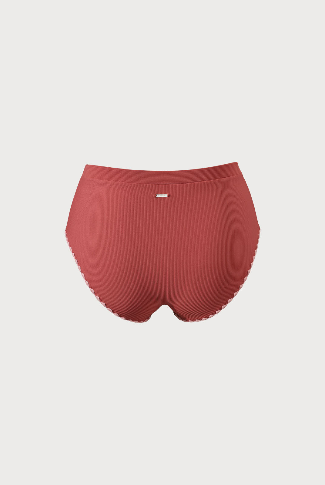 Contrast Stitch Plus Size Bikini Bottom Sustainable Plus Size Bikinis - BERLOOK