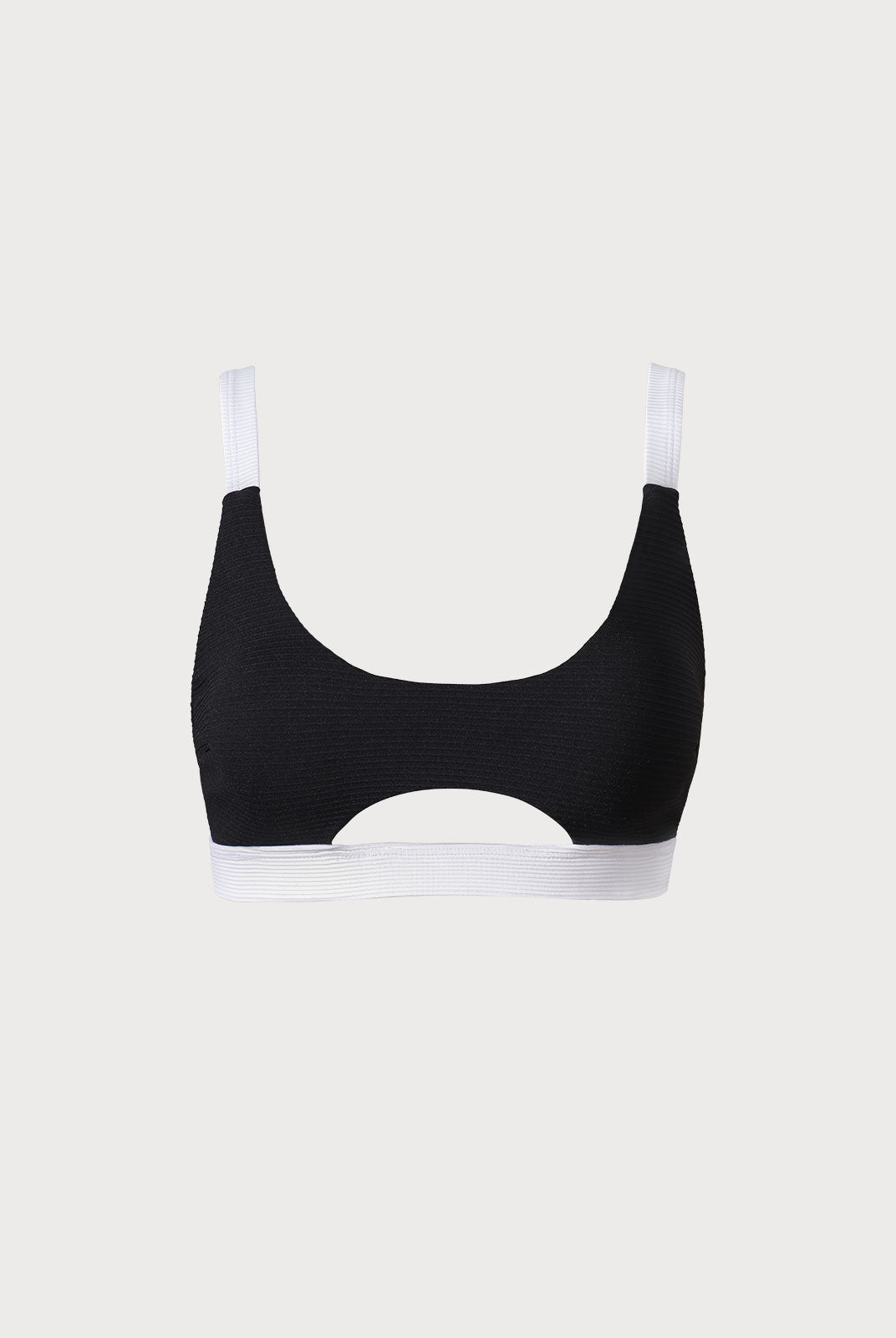 Contrast Trim Bikini Top Sustainable Bikinis - BERLOOK