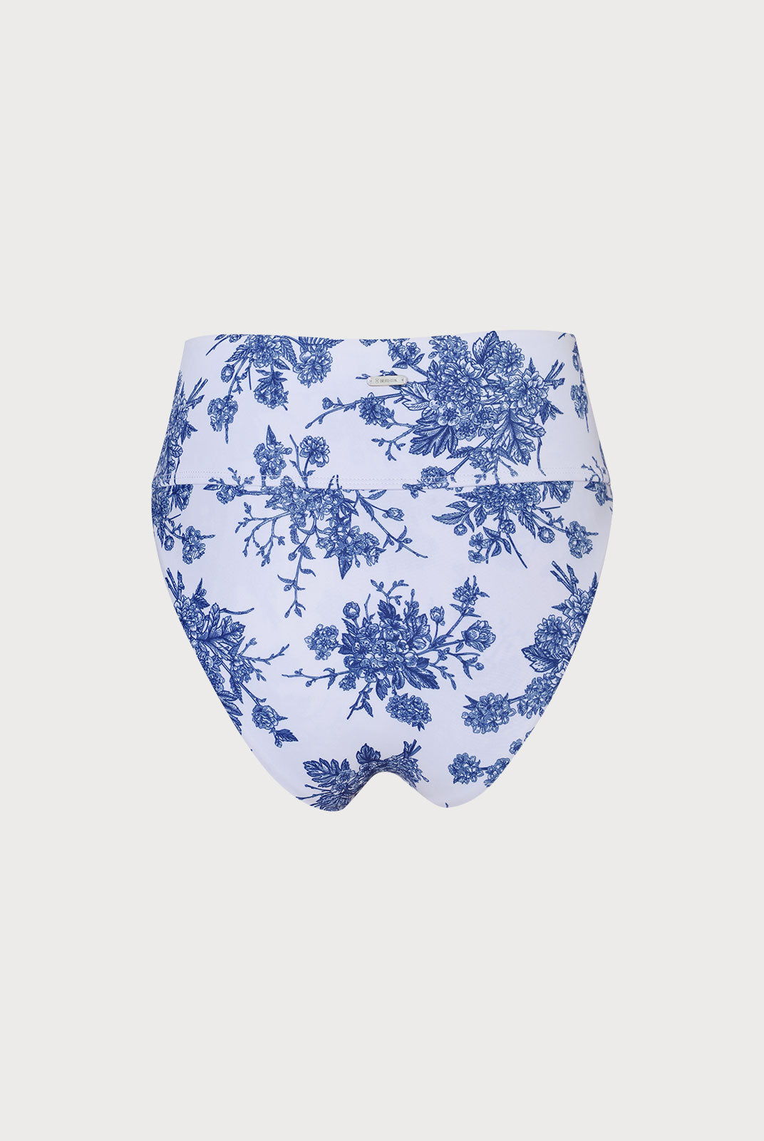 Floral High Waist Bikini Bottom Sustainable Bikinis - BERLOOK