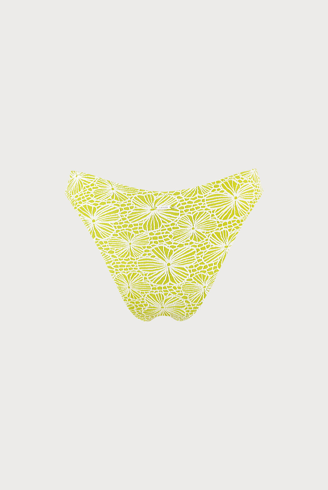 Floral Jacquard Bikini Bottom Sustainable Bikinis - BERLOOK