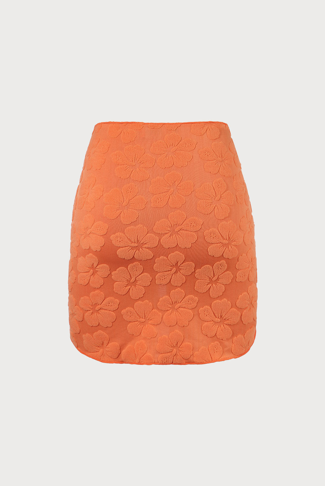 Floral Jacquard Cover-Up Skirt Sustainable Cover-ups - BERLOOK