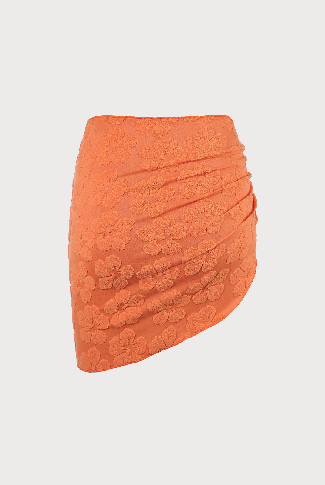 Floral Jacquard Cover-Up Skirt Sustainable Cover-ups - BERLOOK