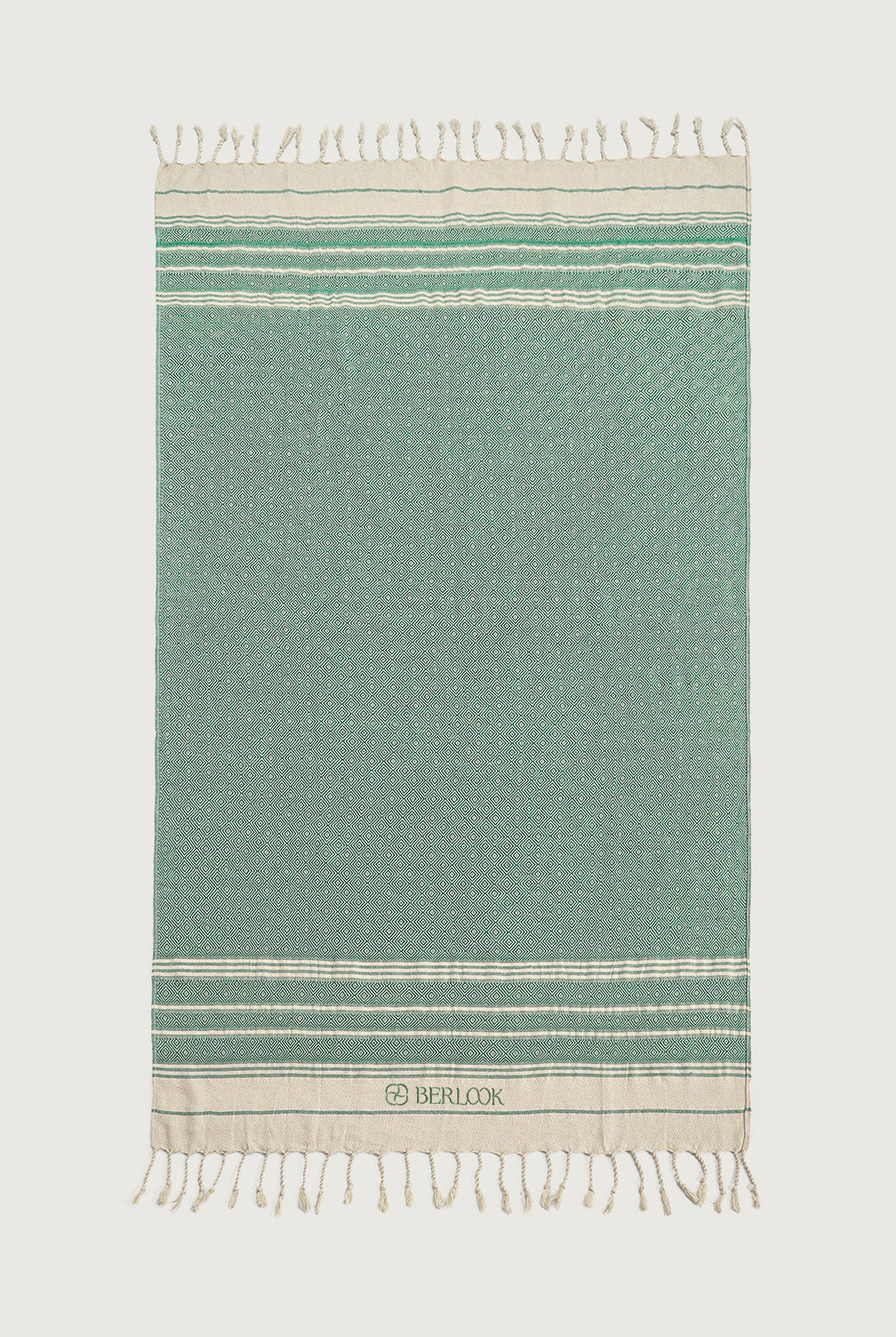 Geometric Pattern Fringe Beach Towel Sustainable Dress Straps - BERLOOK