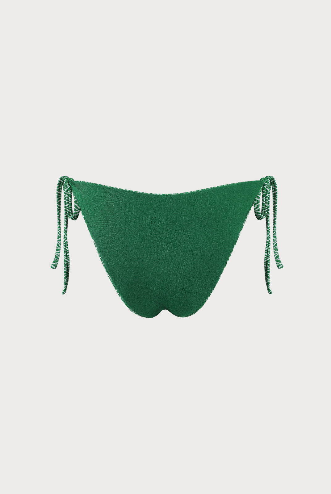 Geometric Textured Tie Bikini Bottom Sustainable Bikinis - BERLOOK