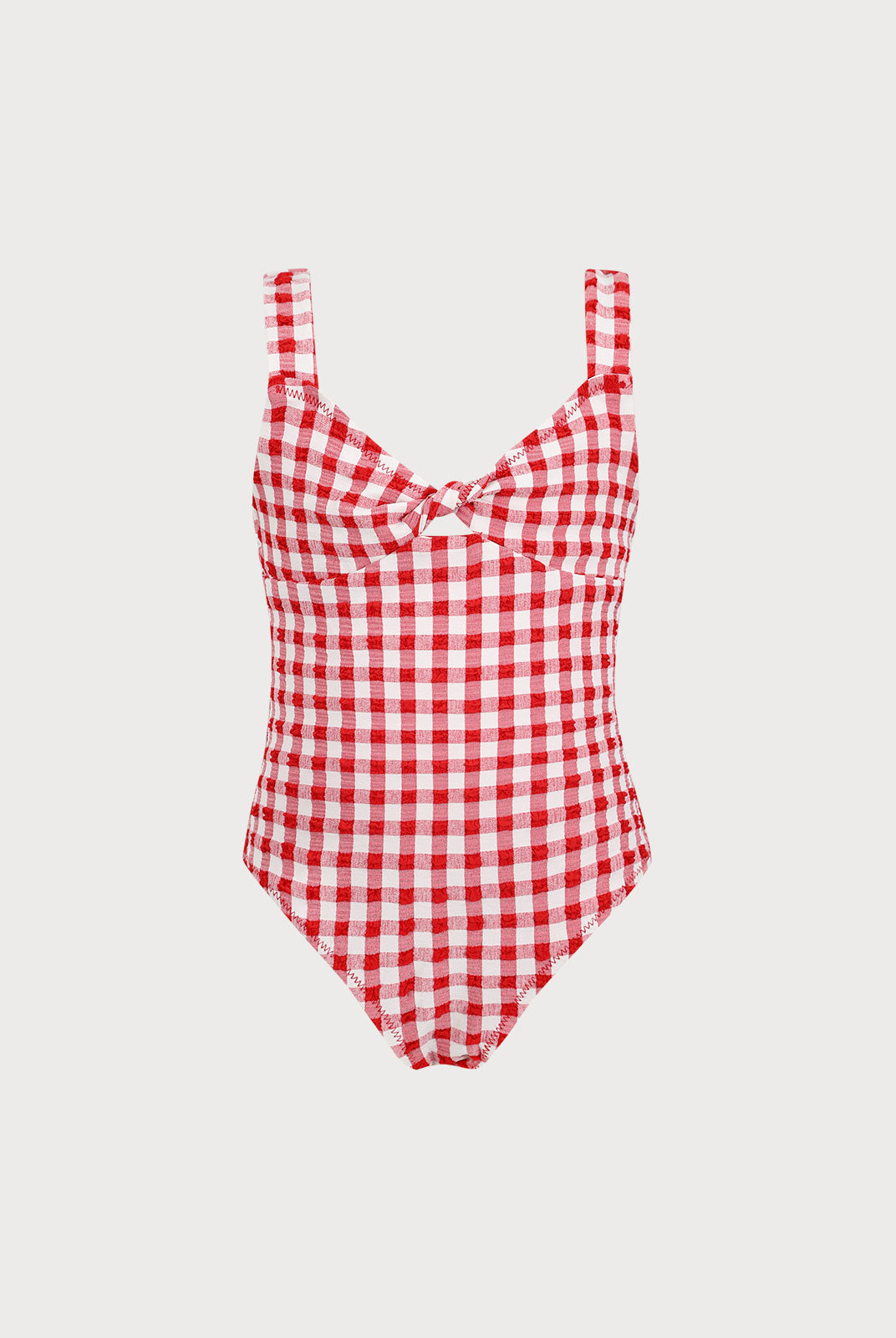Girls' woven polyester blend swimsuit Red Sustainable Girls Clothing - BERLOOK