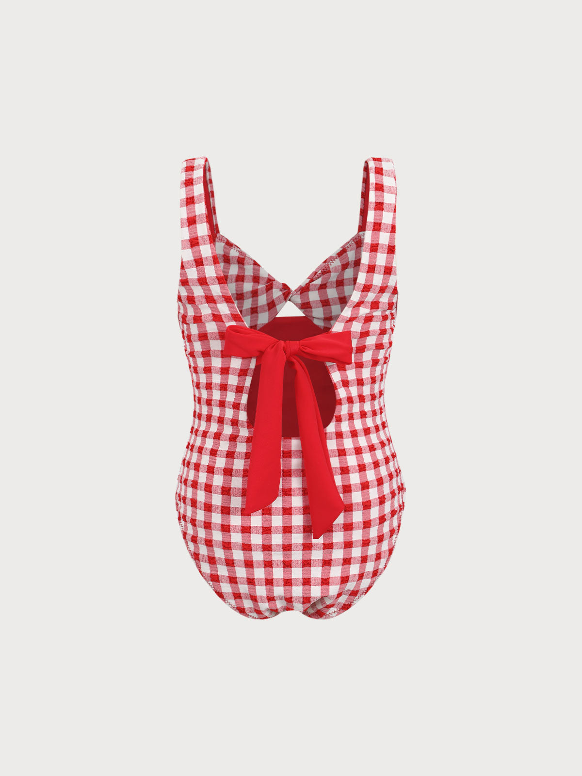 Girls' woven polyester blend swimsuit Sustainable - BERLOOK