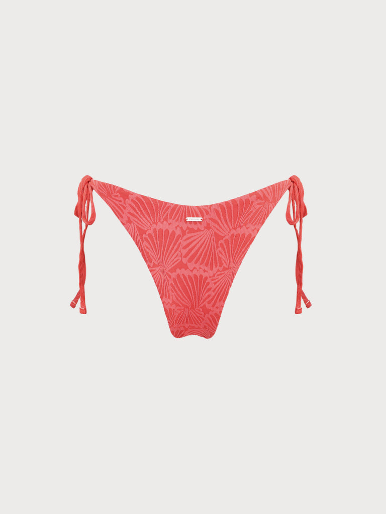 Jacquard Tie Bikini Bottom Sustainable Bikinis - BERLOOK