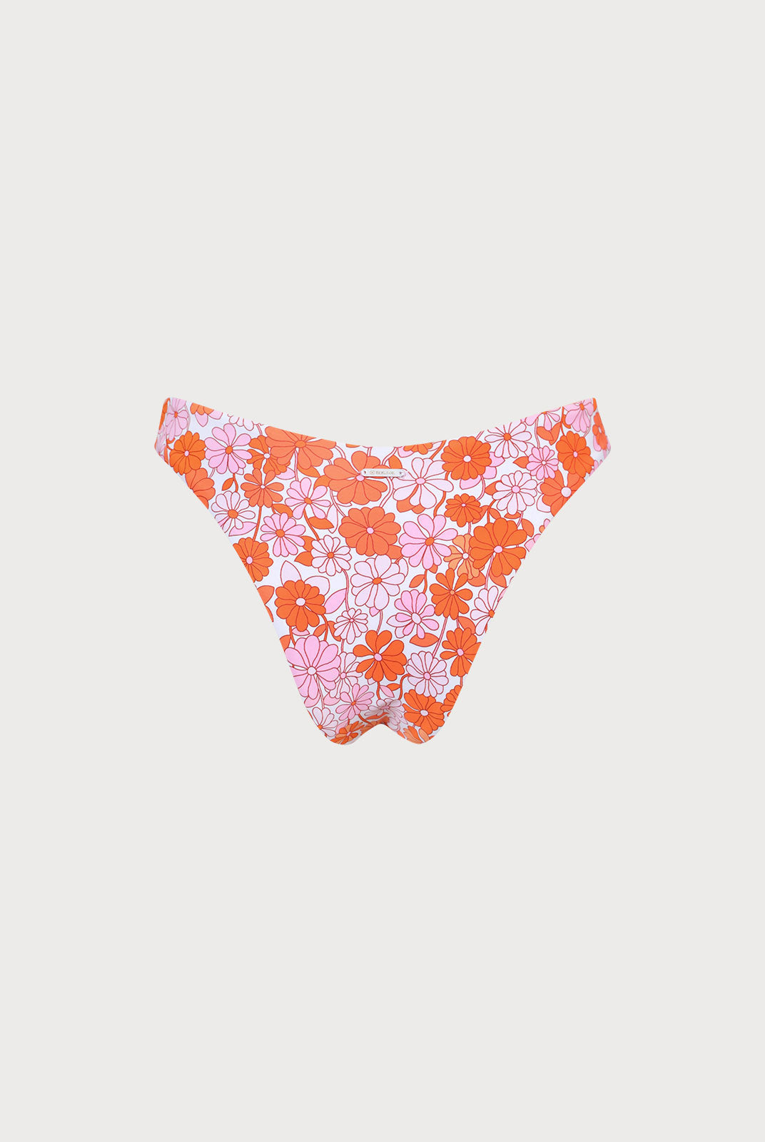 Low Waisted Floral Bikini Bottom Sustainable Bikinis - BERLOOK