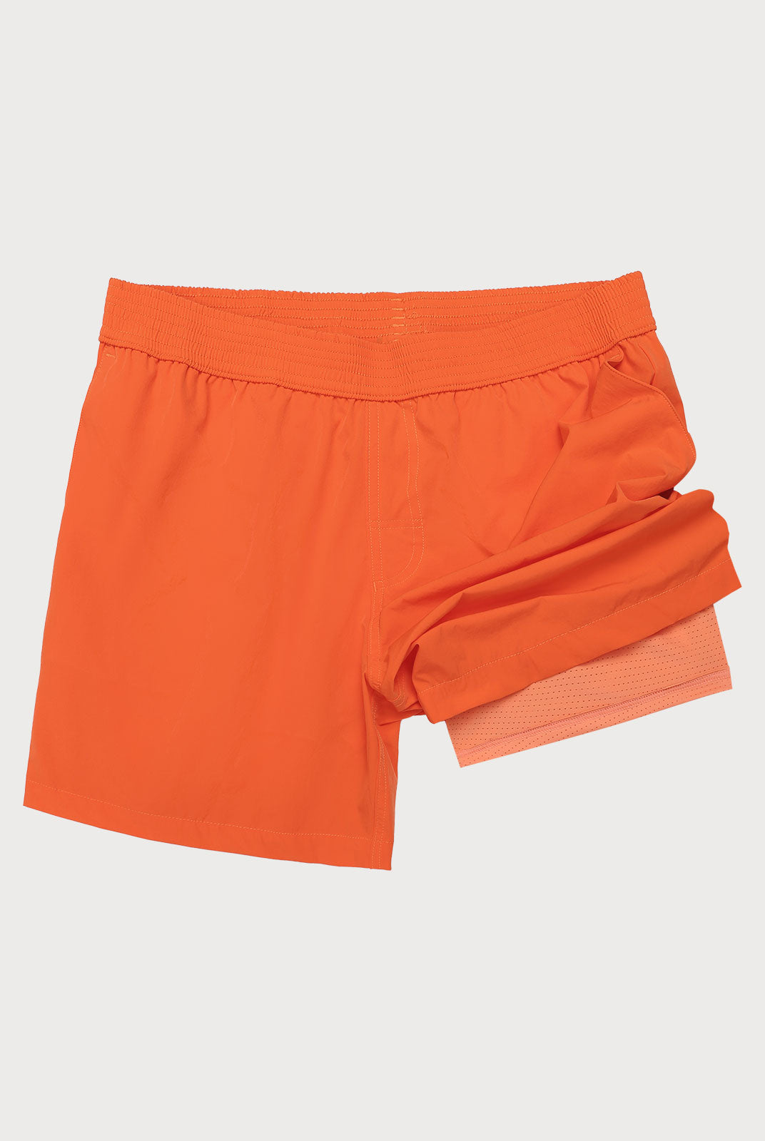 Men'S Woven Blend Swim Shorts Sustainable Men's Beach Shorts - BERLOOK