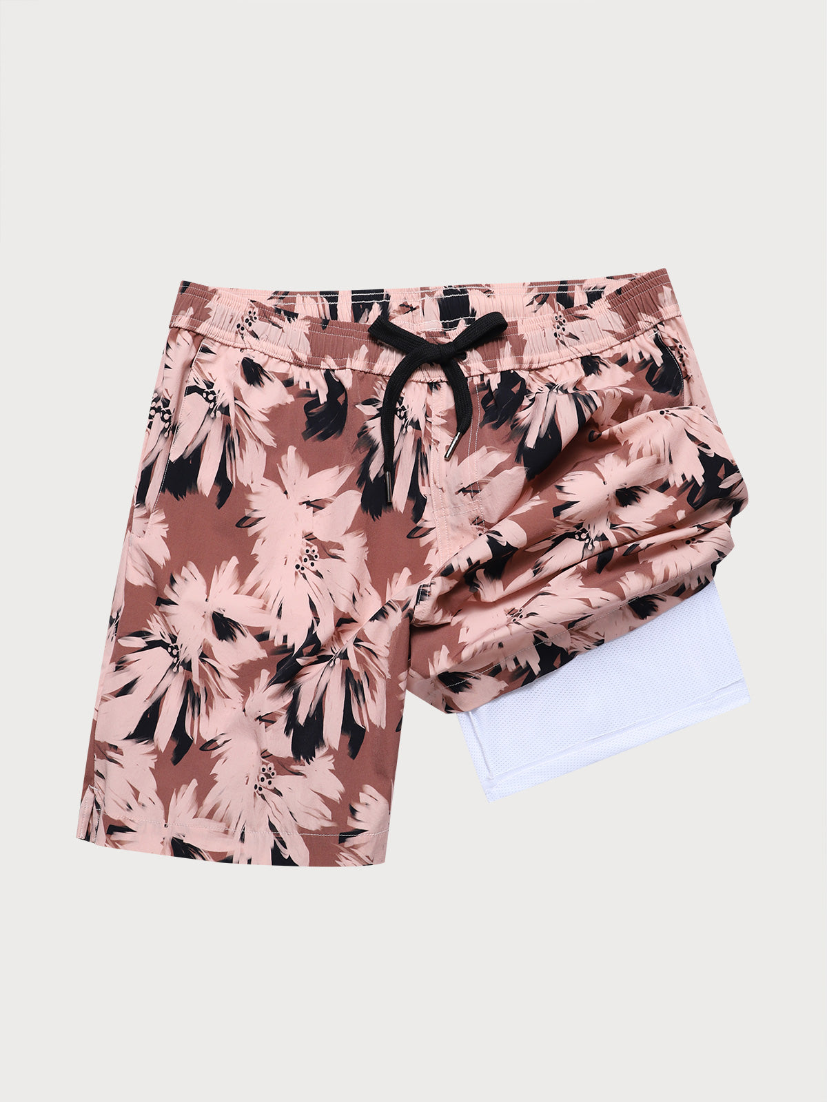 Men'S Woven Nail Spandex Swim Shorts Sustainable Men's Beach Shorts - BERLOOK