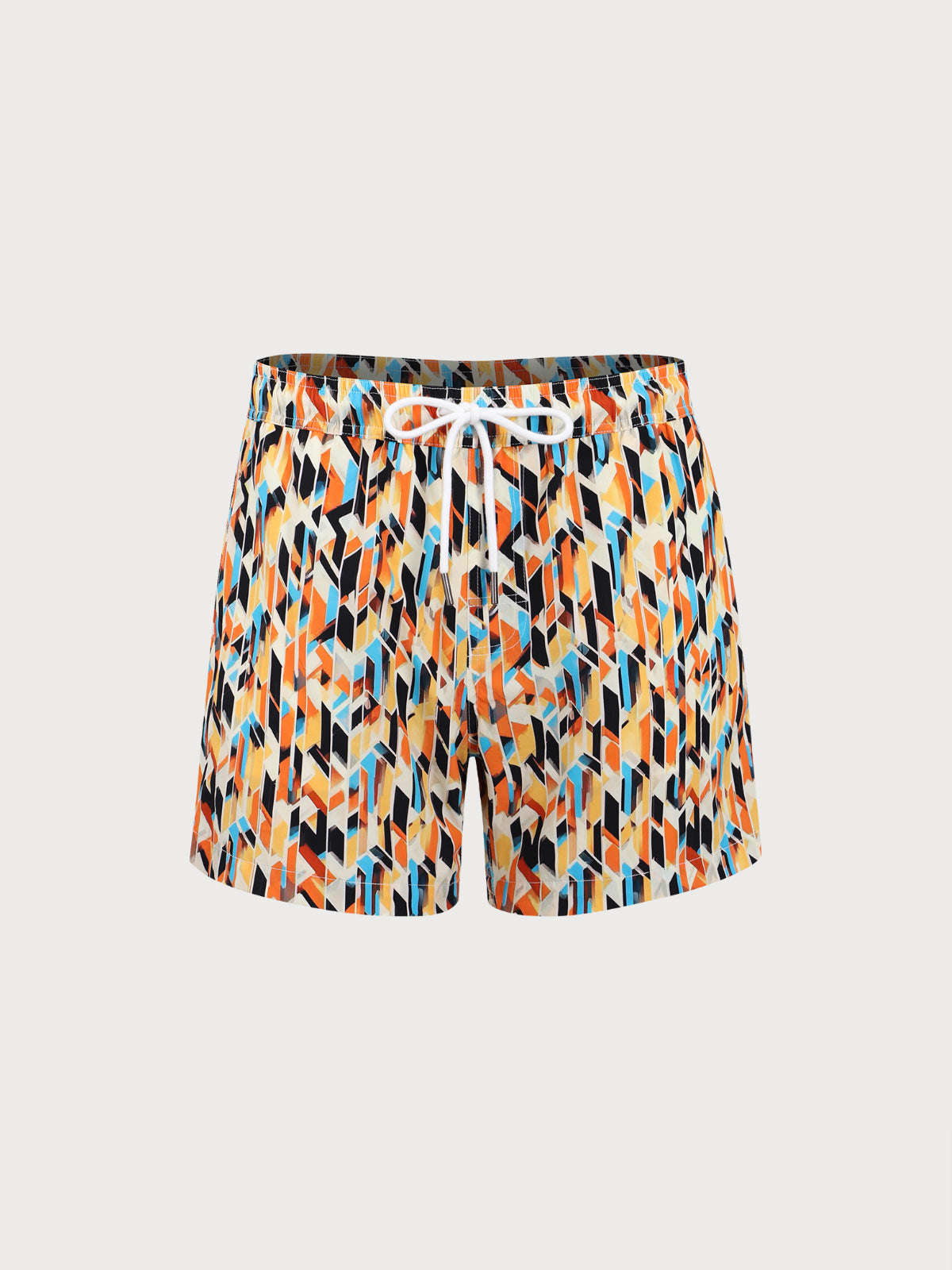 Men'S Woven Nail Spandex Swim Shorts Sustainable Men's Beach Shorts - BERLOOK