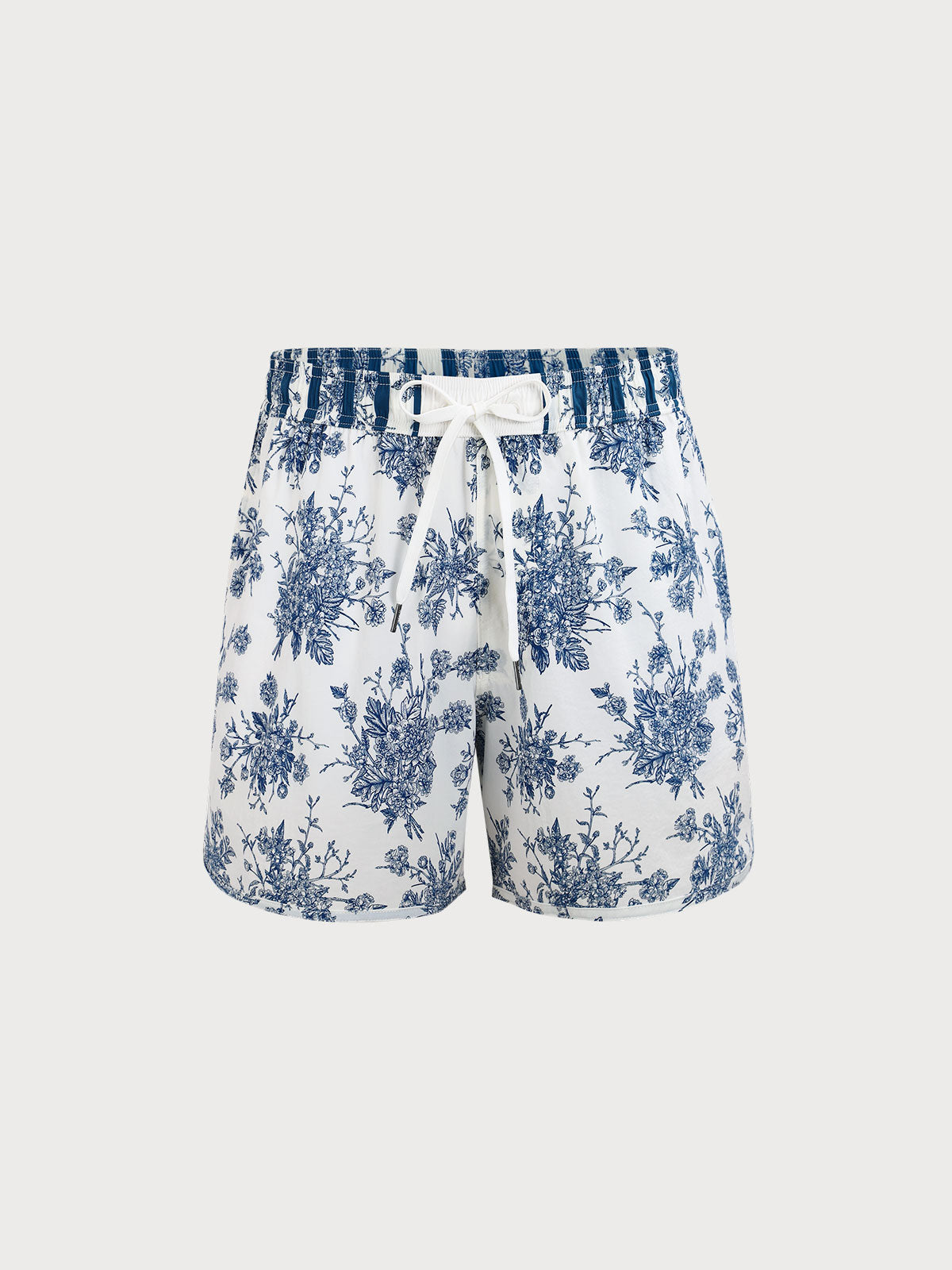 Men'S Woven Nylon-Blend Swim Shorts Sustainable Men's Shorts - BERLOOK