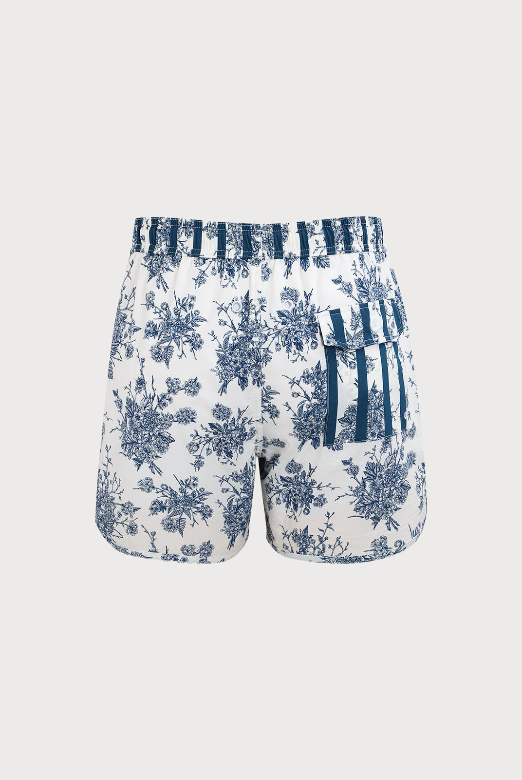 Men'S Woven Nylon-Blend Swim Shorts Sustainable Men's Shorts - BERLOOK