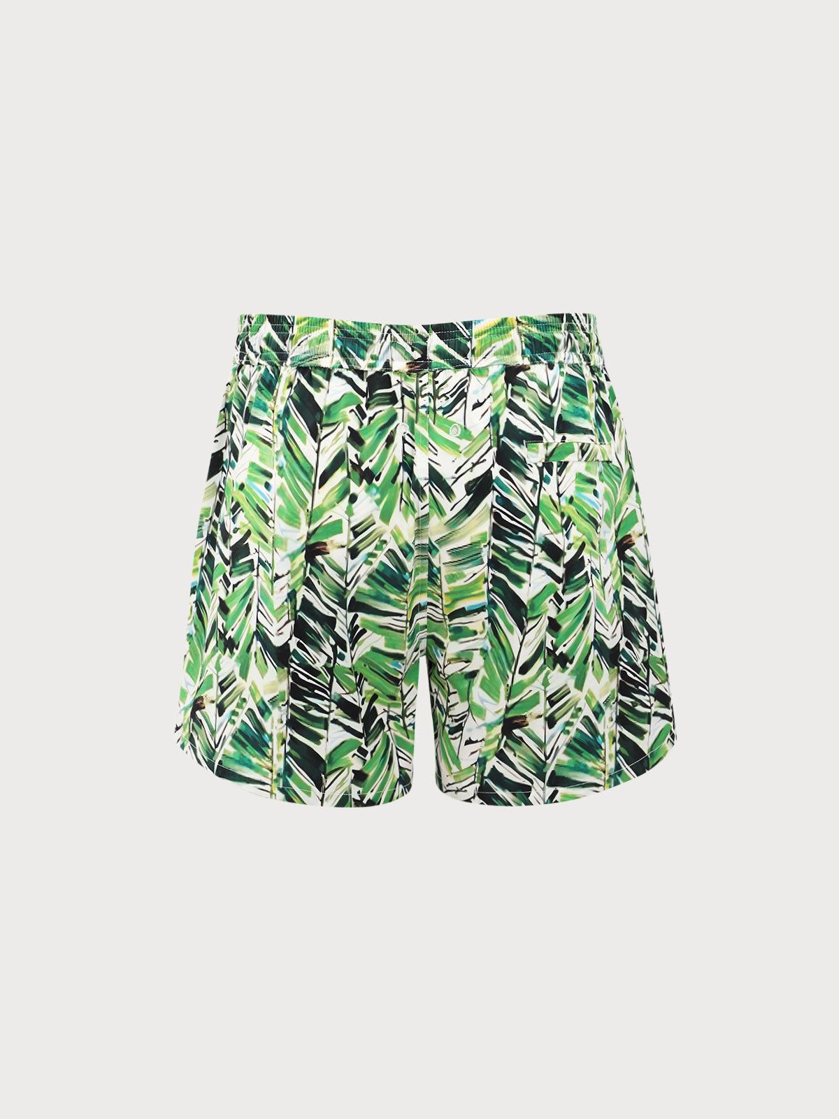Men'S Woven Nylon Swim Shorts Sustainable Men's Beach Shorts - BERLOOK