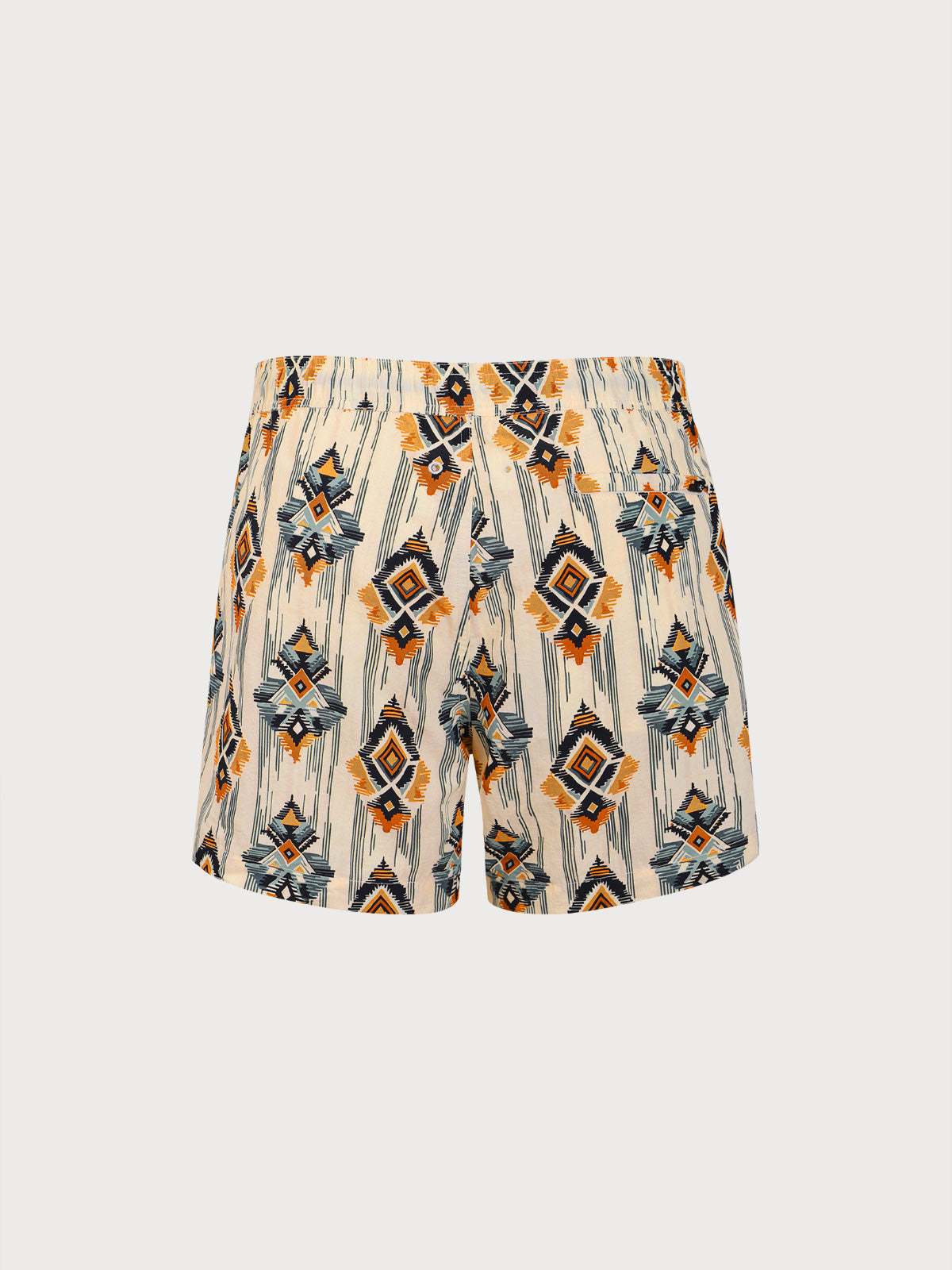 Men'S Woven Nylon Swim Shorts Sustainable Men's Beach Shorts - BERLOOK