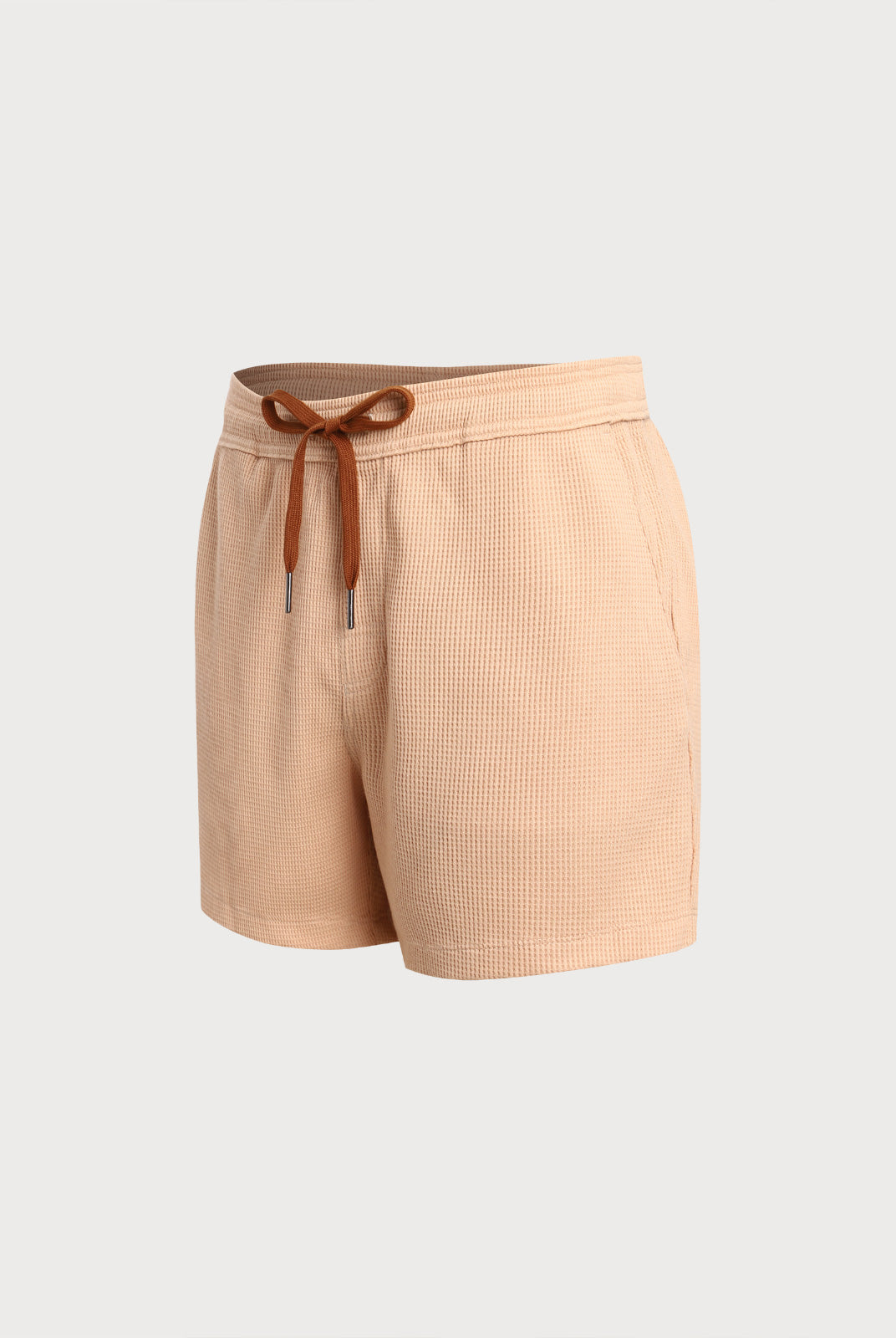 Men'S Woven Polyester-Cotton Swim Shorts Sustainable Men's Beach Shorts - BERLOOK