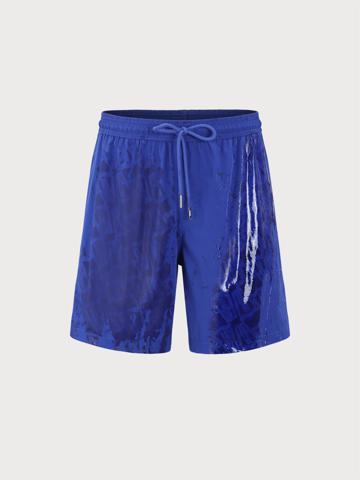Men'S Woven Polyurethane Blend Swim Shorts Sustainable Men's Beach Shorts - BERLOOK