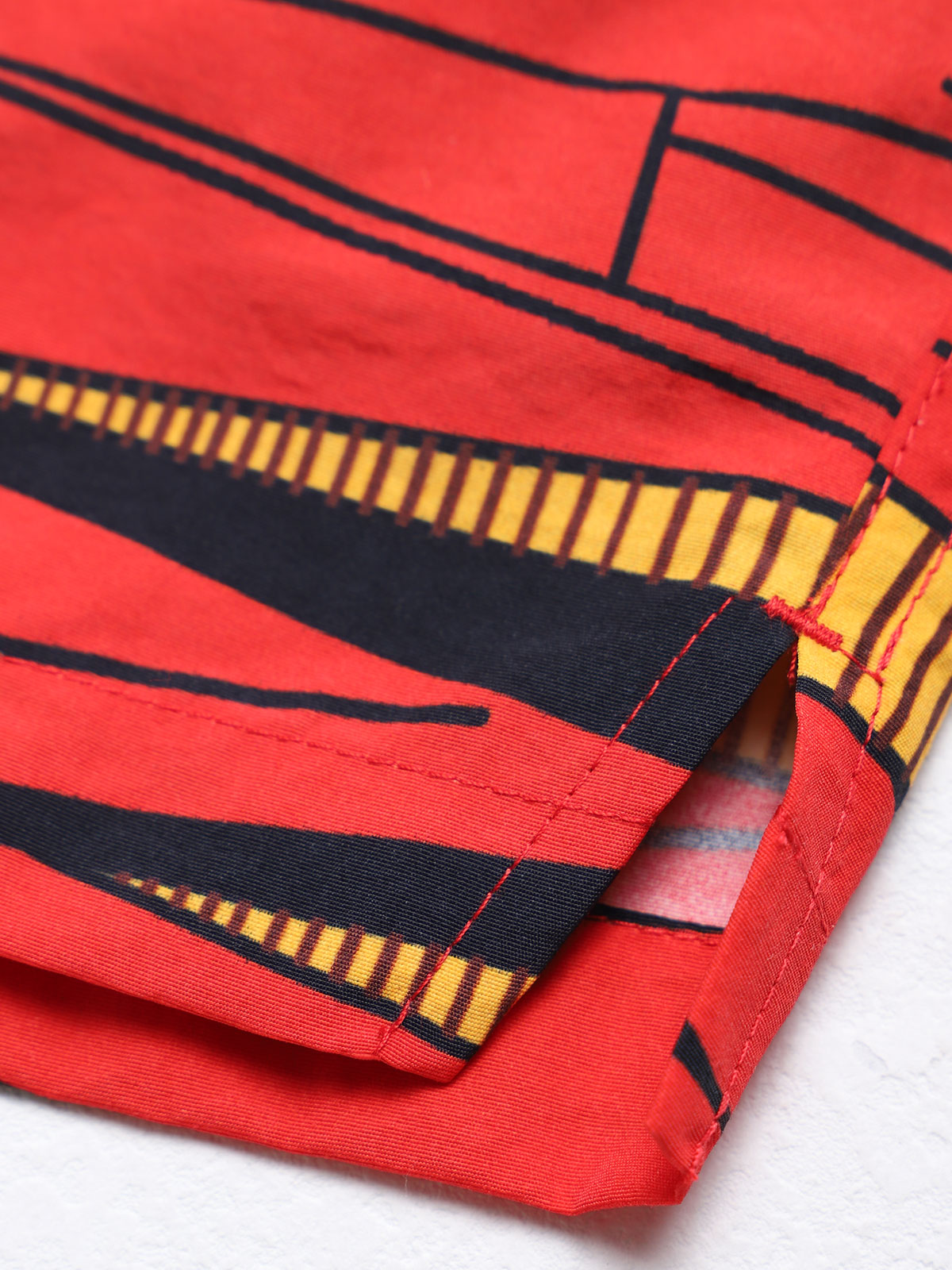 Men's Woven Nylon Swim Shorts Sustainable Men's Beach Shorts - BERLOOK