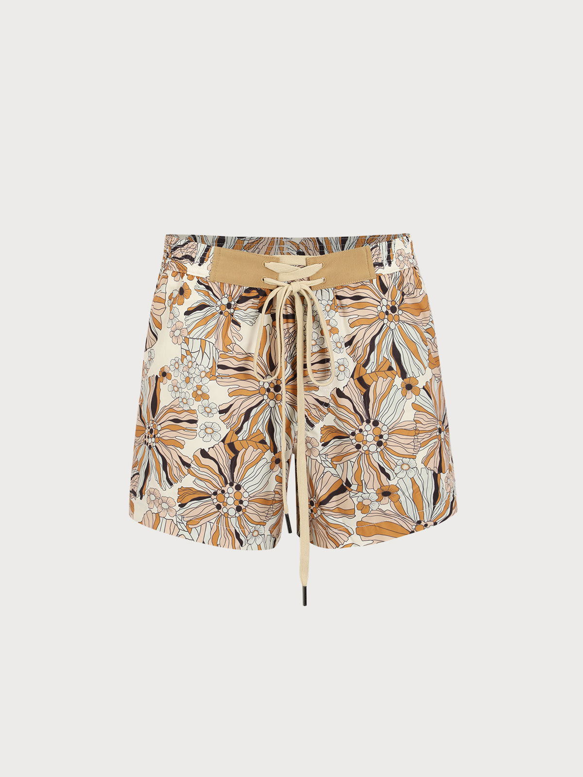 Men's Woven Polyester Swim Shorts Sustainable Men's Beach Shorts - BERLOOK