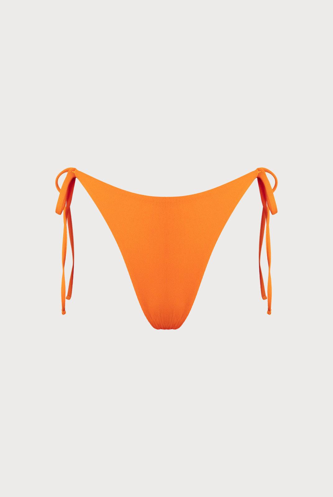 Orange Reversible Tie Bikini Bottom Orange Sustainable Bikinis - BERLOOK