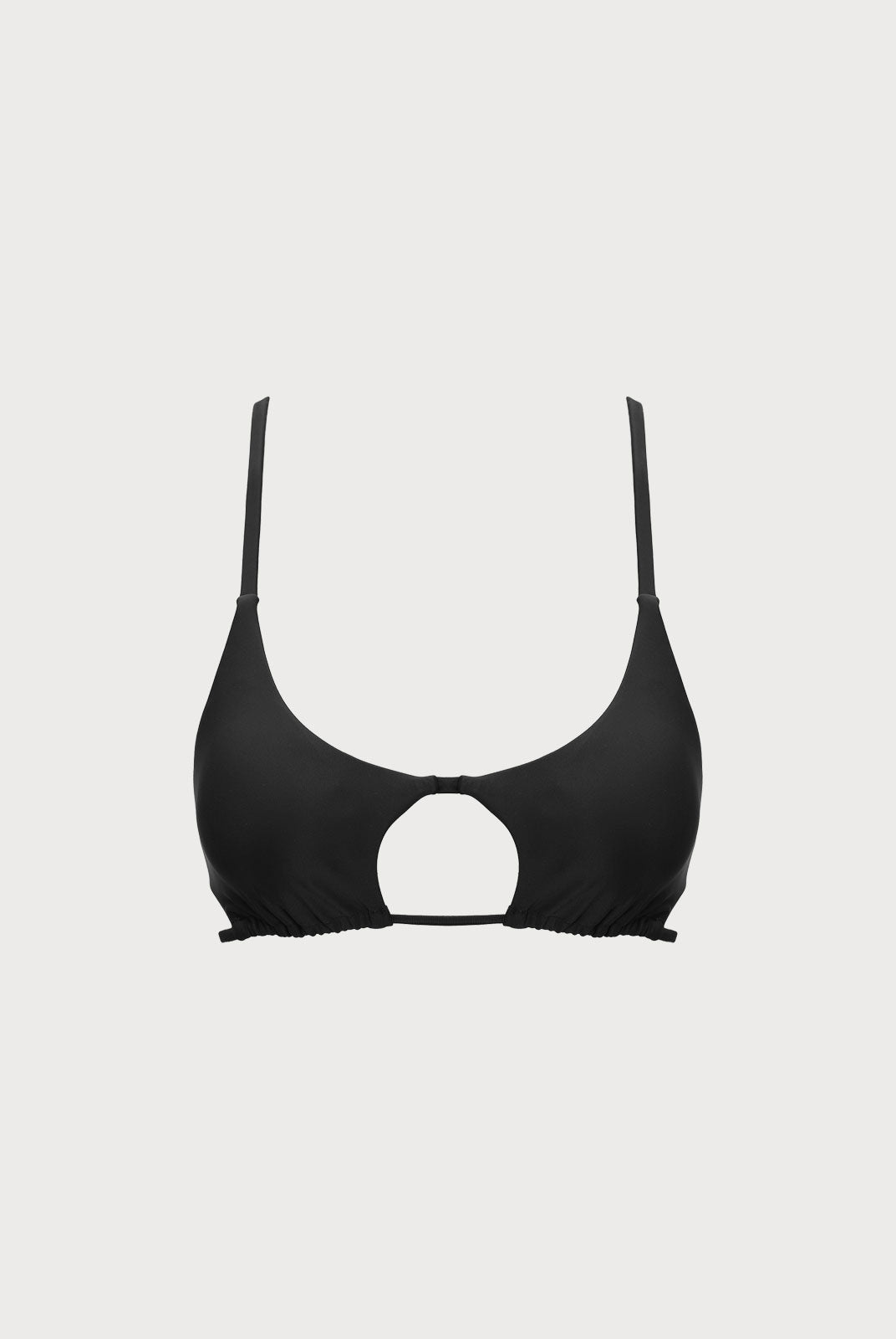 Red Cut Out Bikini Top Sustainable Bikinis - BERLOOK