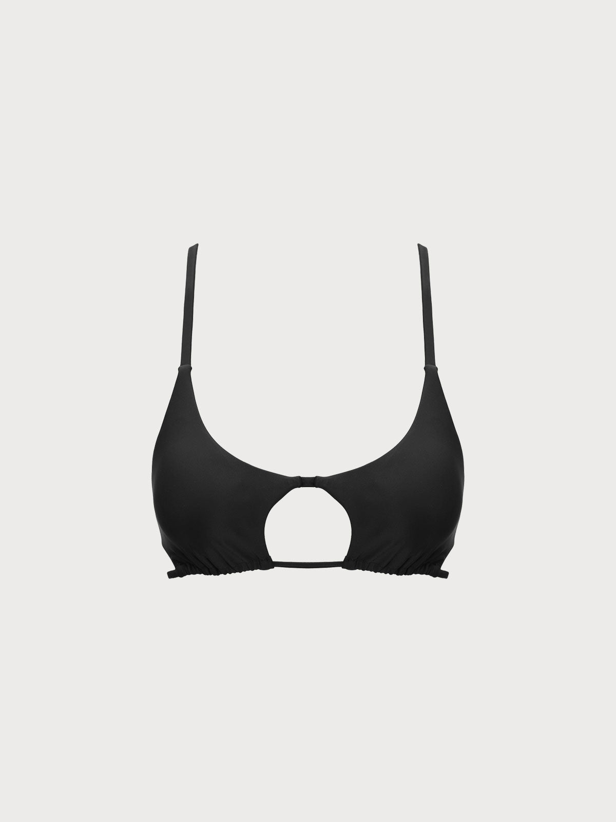 Red Cut Out Bikini Top Sustainable Bikinis - BERLOOK