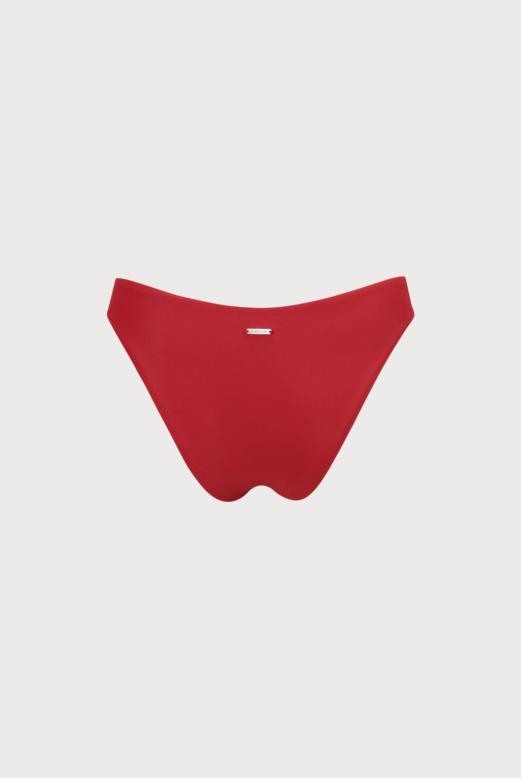 Red Low Waisted Bikini Bottom Sustainable Bikinis - BERLOOK