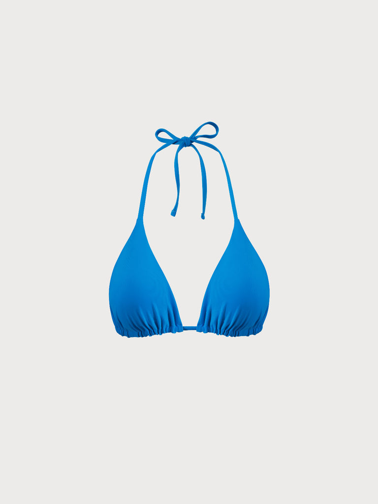 Reversible Daisy Triangle Bikini Top Sustainable Bikinis - BERLOOK