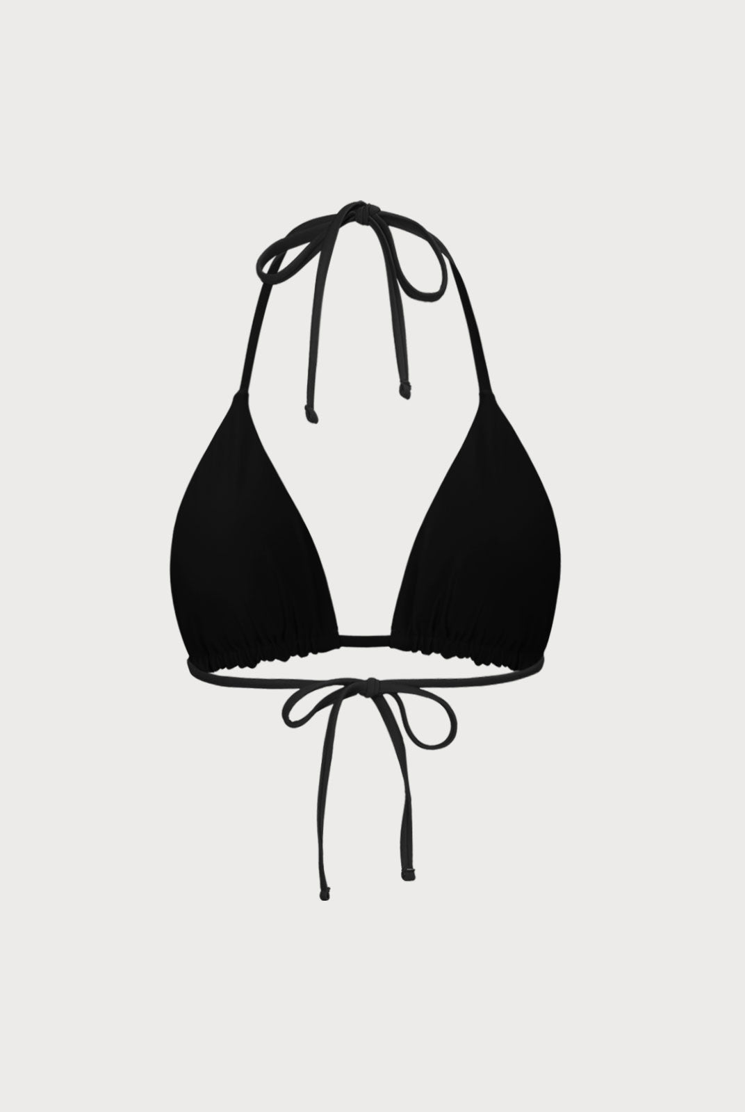 Reversible Halter Triangle Bikini Top Sustainable Bikinis - BERLOOK