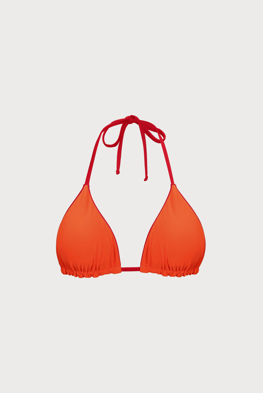 Reversible Halter Triangle Bikini Top Sustainable Bikinis - BERLOOK