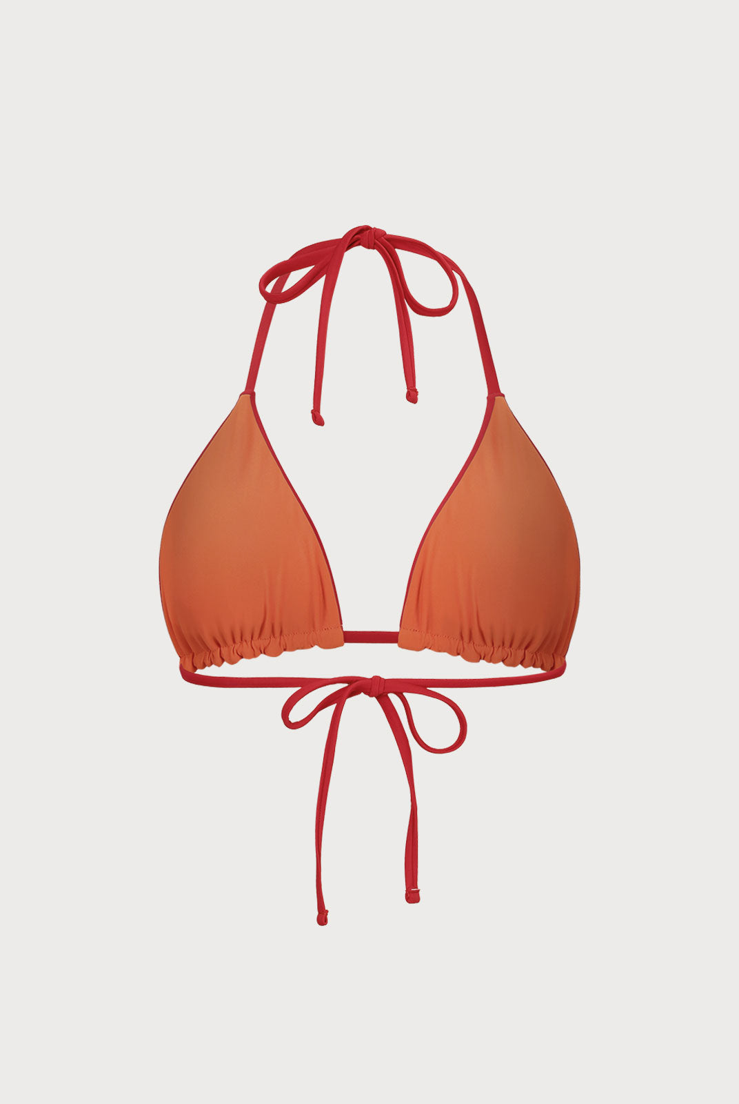 Reversible Halter Triangle Bikini Top Sustainable Bikinis - BERLOOK