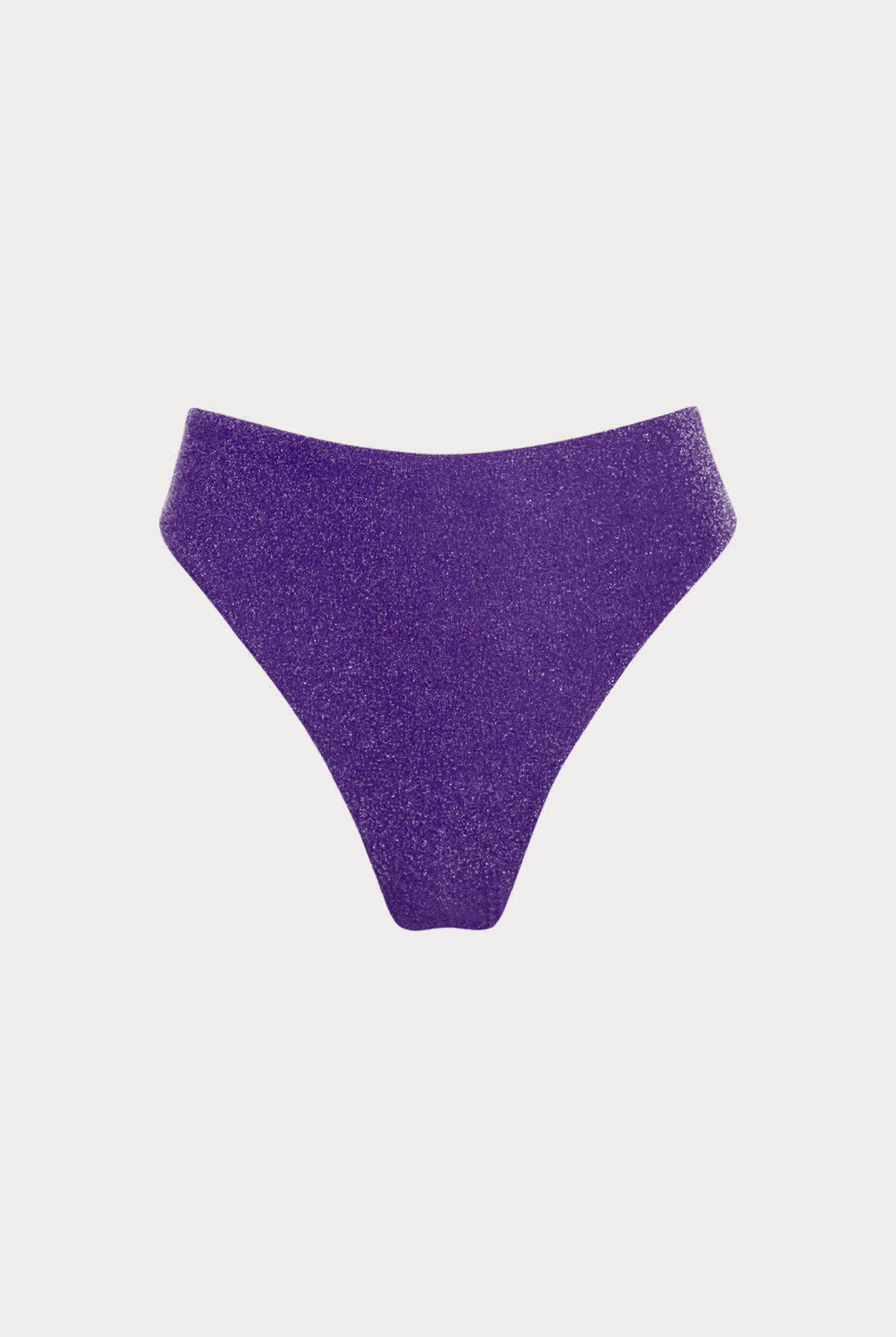 Solid Lurex Bikini Bottom Sustainable Bikinis - BERLOOK