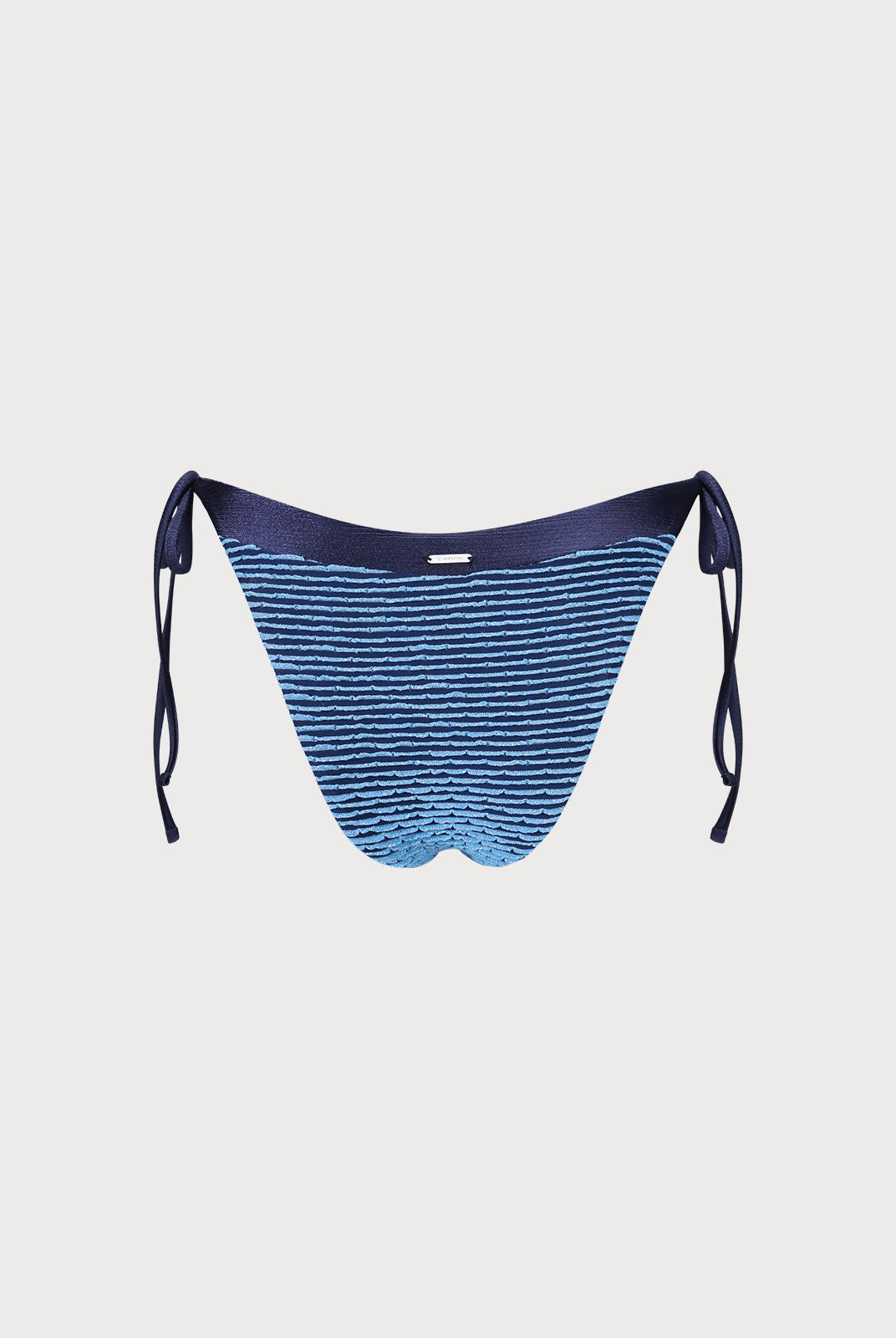 Textured Frill Tie Bikini Bottom Sustainable Bikinis - BERLOOK