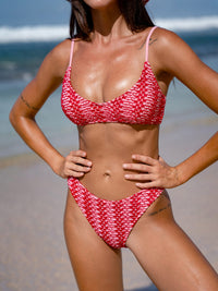 Women Knitted Acrylic Bikini Tops Sustainable Bikinis - BERLOOK