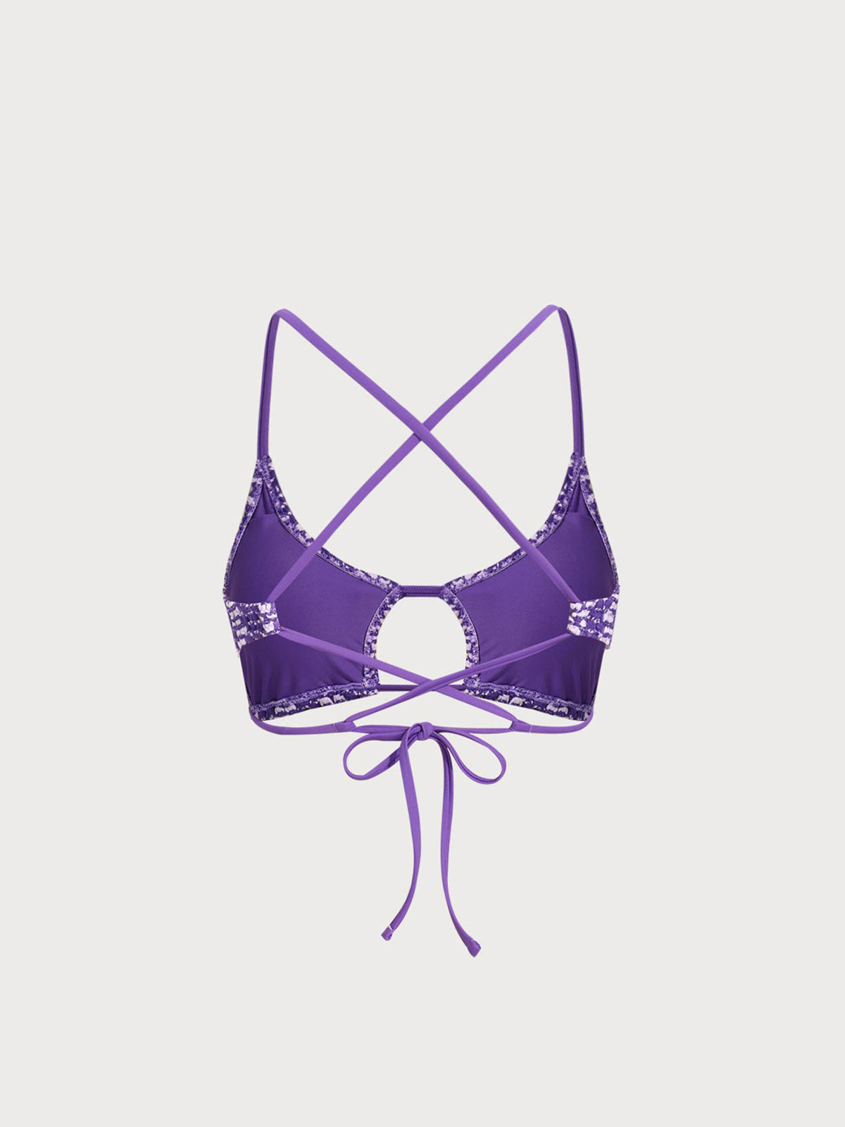 Women Knitted Acrylic Bikini Tops Sustainable Bikinis - BERLOOK