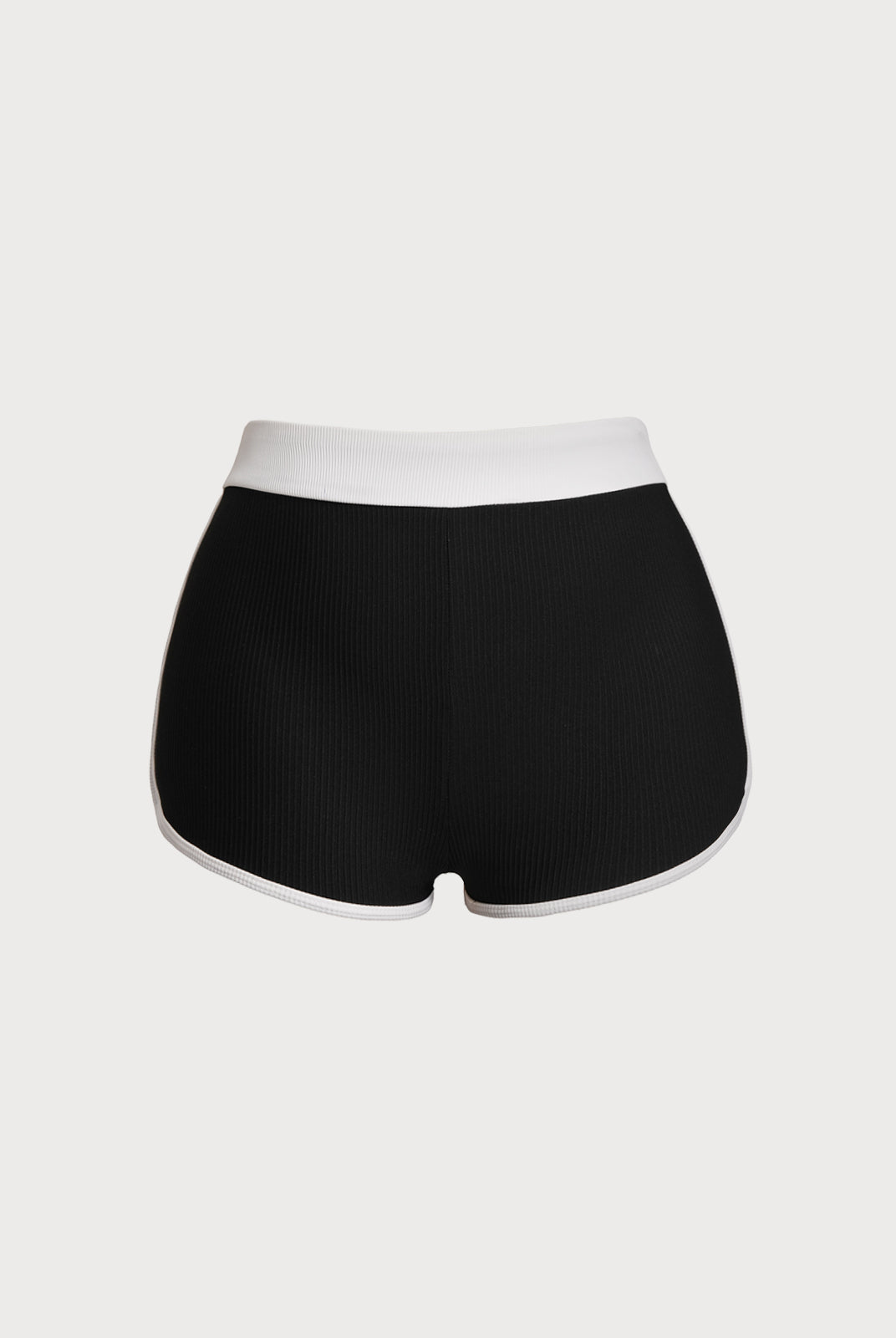 Women Knitted Nylon Bikini Bottoms Black Sustainable Plus Size Bikinis - BERLOOK