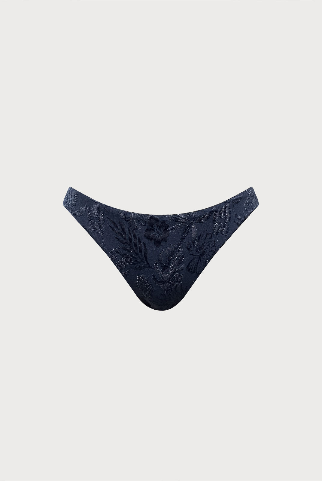Women Knitted Nylon Bikini Bottoms Blue Sustainable Bikinis - BERLOOK