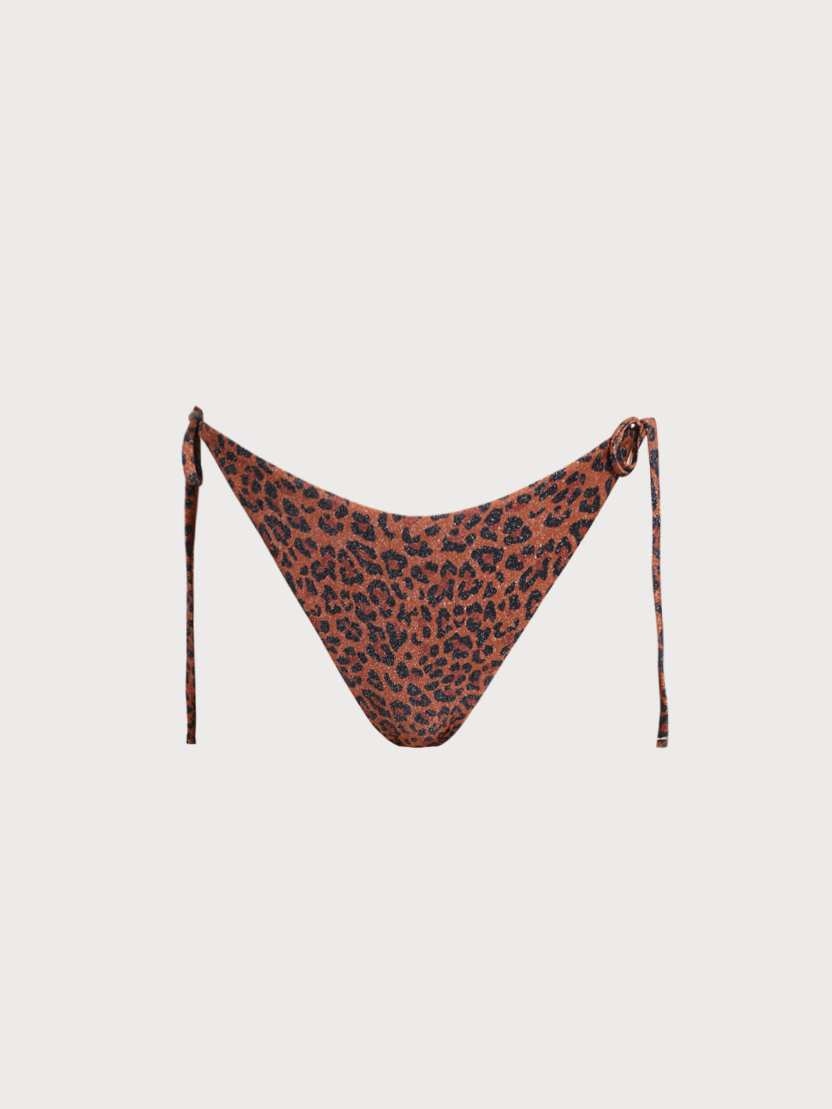 Women Knitted Nylon Bikini Bottoms Dark Coffee Sustainable Bikinis - BERLOOK