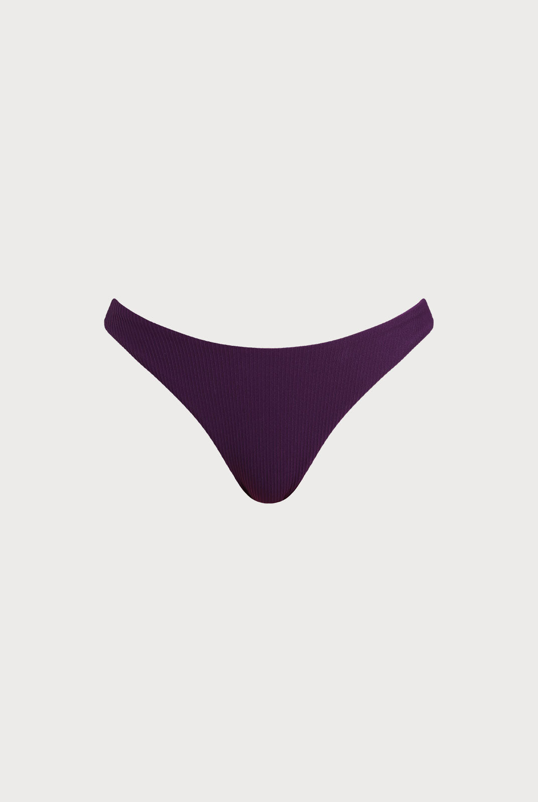 Women Knitted Nylon Bikini Bottoms Purple Sustainable Bikinis - BERLOOK