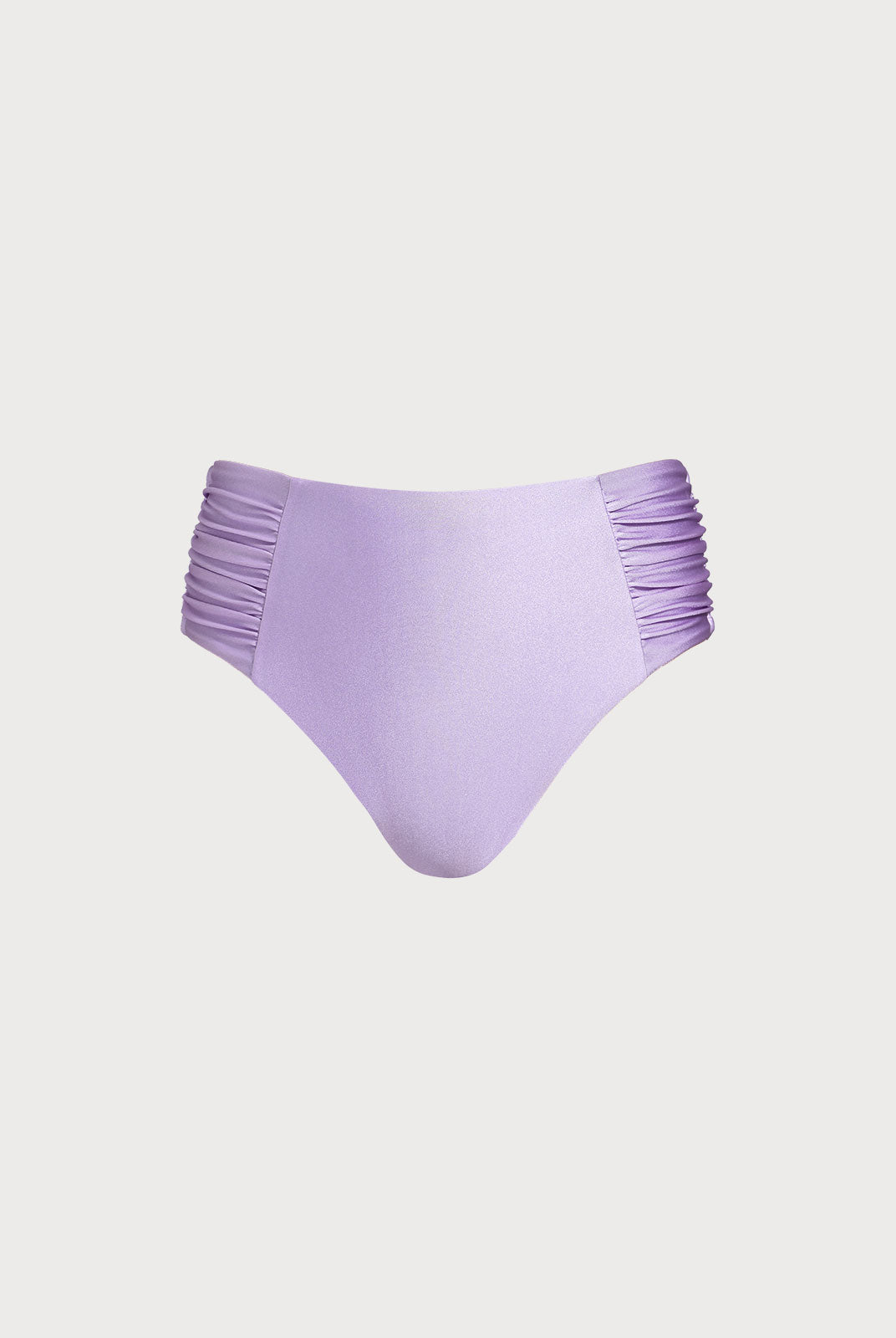 Women Knitted Nylon Bikini Bottoms Purple Sustainable Bikinis - BERLOOK