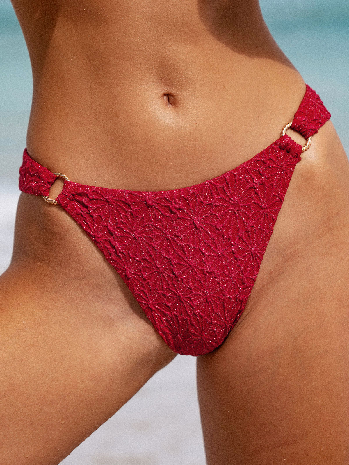 Women Knitted Nylon Bikini Bottoms Sustainable Bikinis - BERLOOK