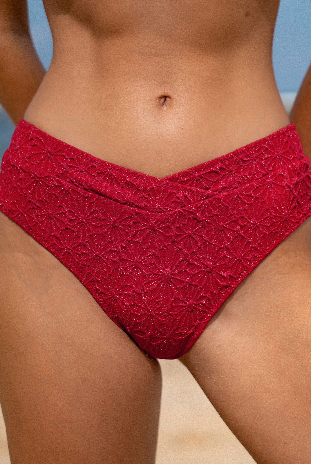 Women Knitted Nylon Bikini Bottoms Sustainable Bikinis - BERLOOK