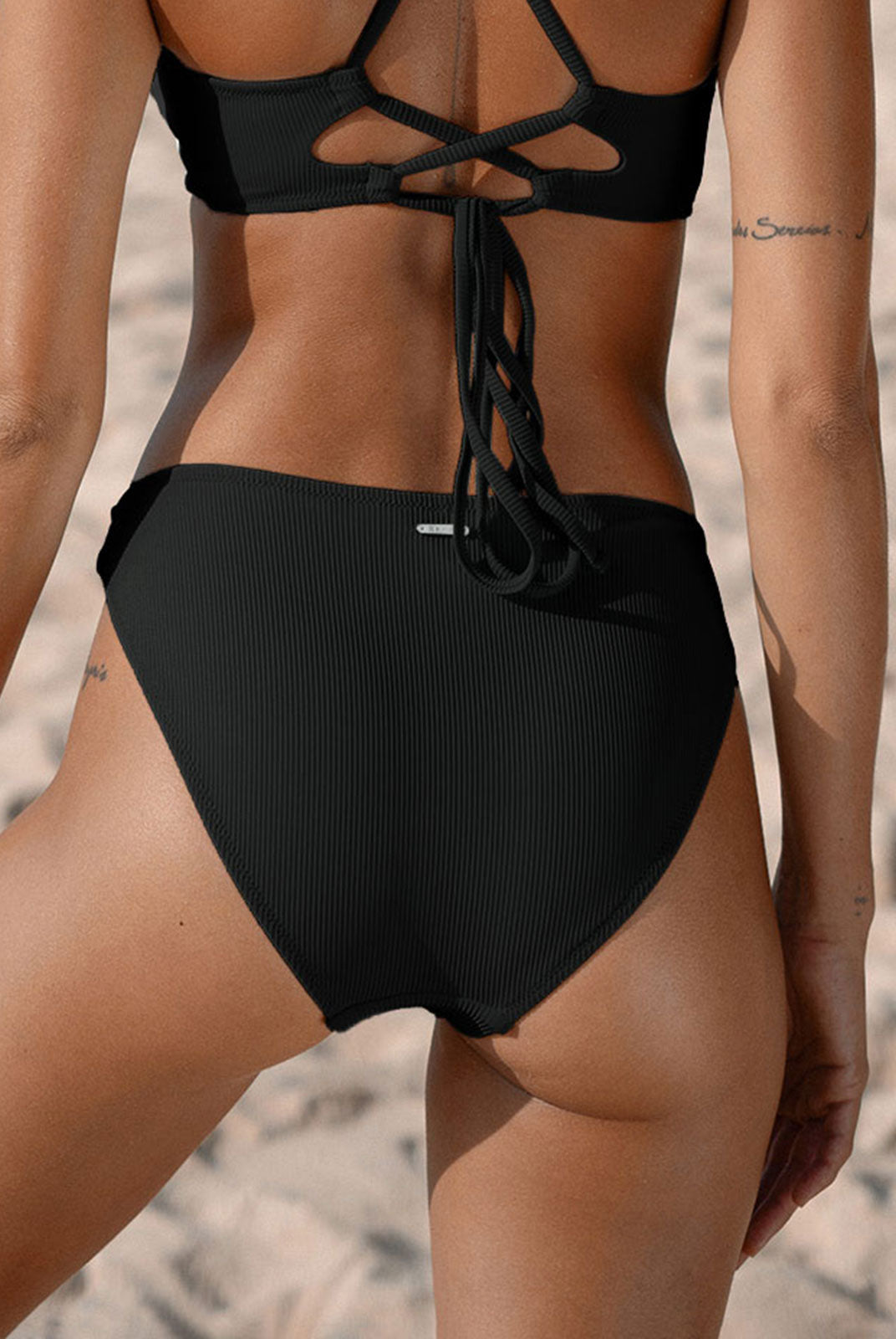 Women Knitted Nylon Bikini bottoms Sustainable Bikinis - BERLOOK