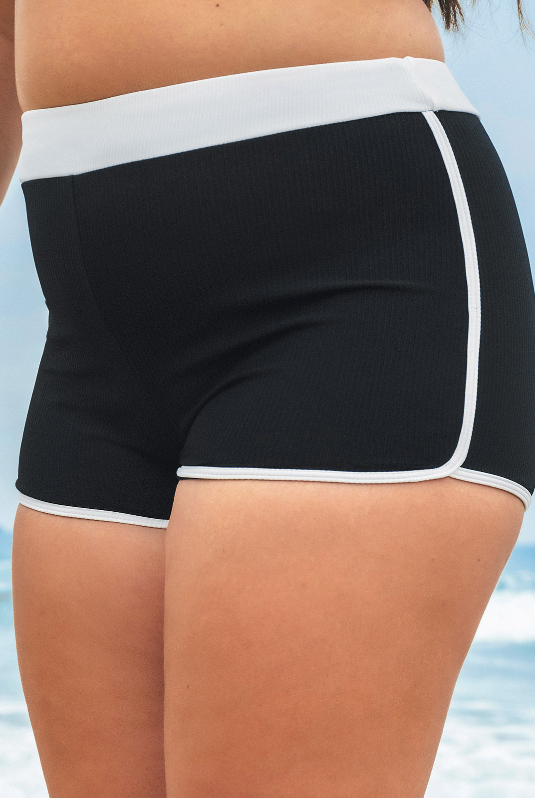 Women Knitted Nylon Bikini Bottoms Sustainable Plus Size Bikinis - BERLOOK